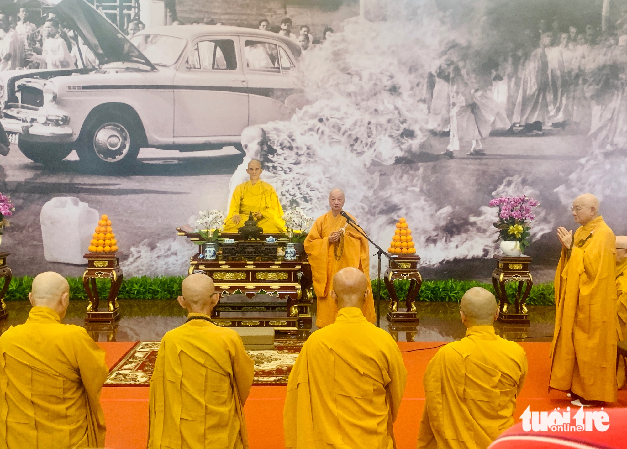 Kêu gọi tăng ni, phật tử tình nguyện trực bảo vệ xá lợi trái tim Bồ tát Thích Quảng Đức - Ảnh 1. Thích Quảng Đức - Ảnh 1.