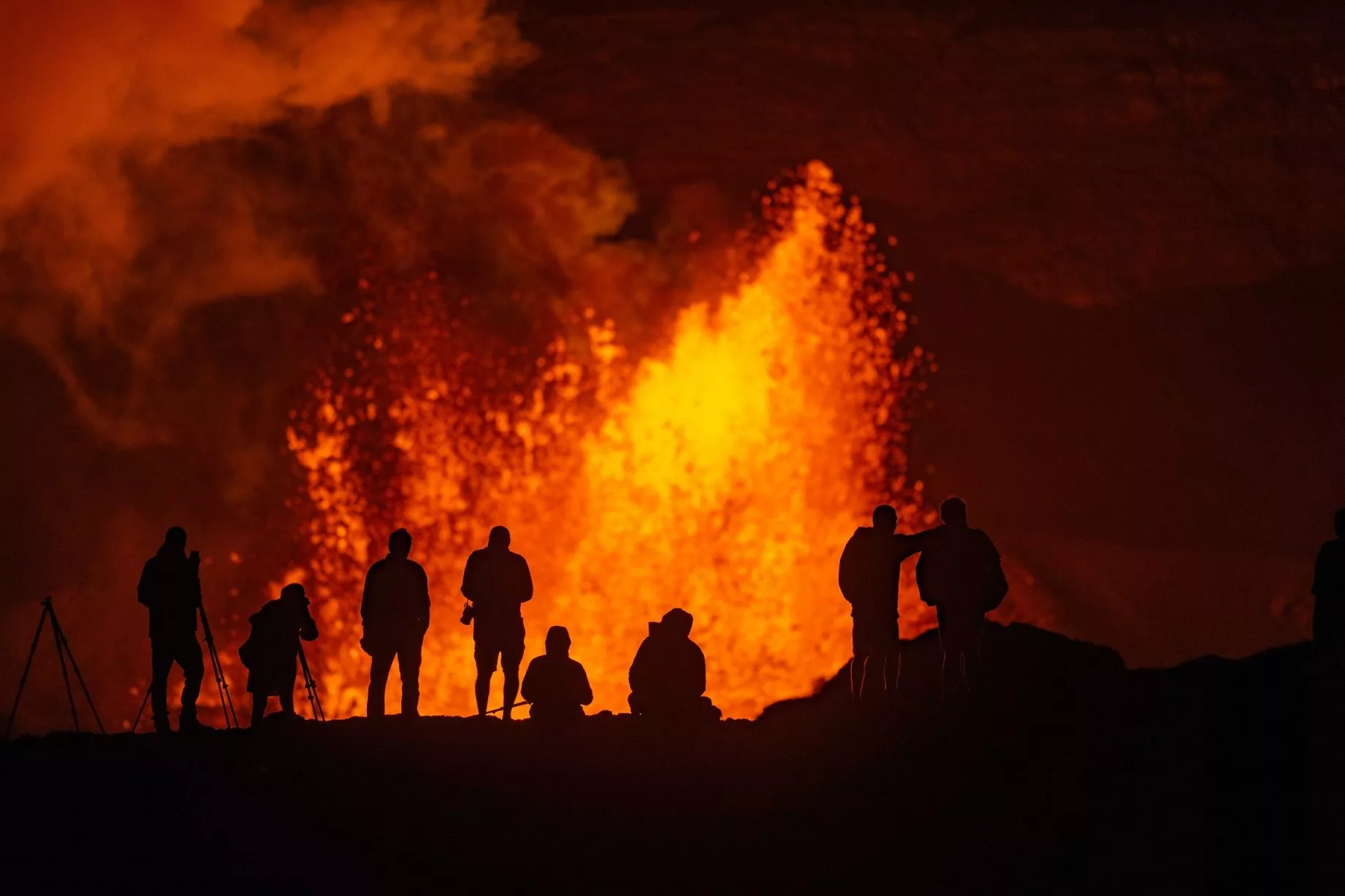Hình ảnh hiếm có từ vụ phun trào núi lửa ở Hawaii - Tuổi Trẻ Online