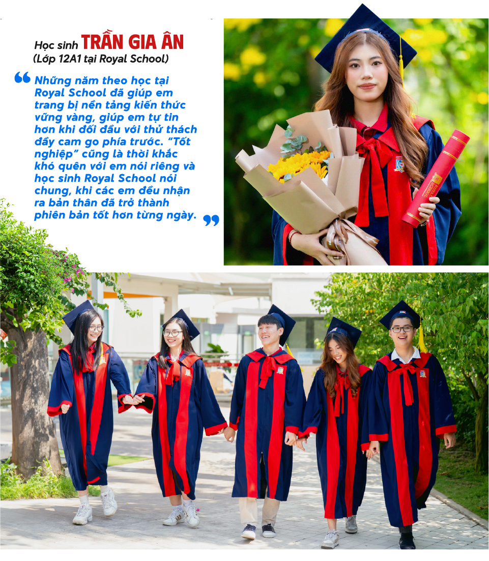 Royal School: Ngày trưởng thành trong yêu thương, kiêu hãnh bước ra thế giới - Ảnh 6.