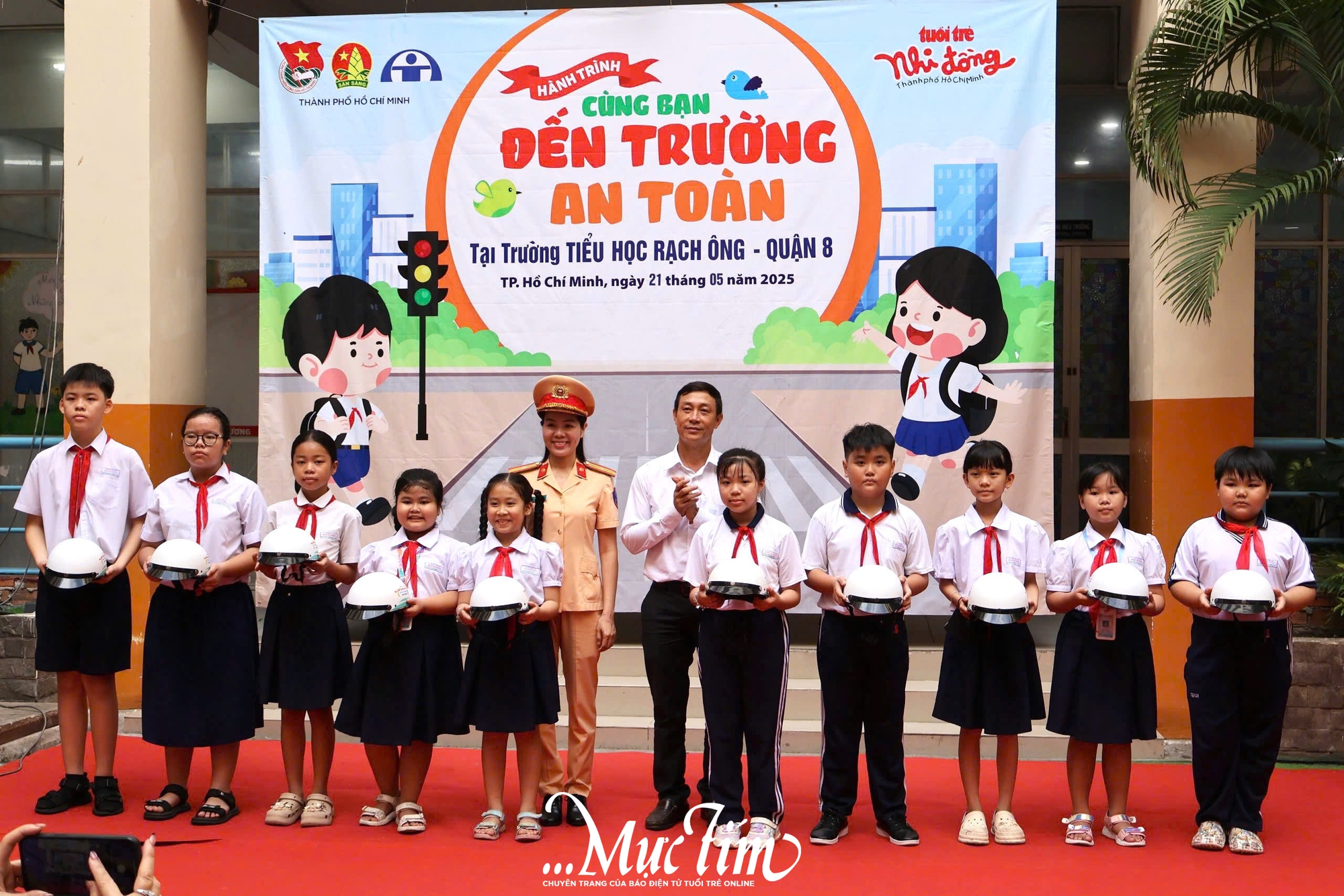 Học cách đến trường an toàn cùng học trò Trường tiểu học Rạch Ông- Ảnh 3.
