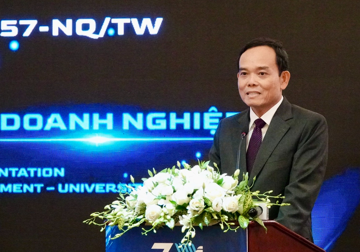 Ông Trần Lưu Quang: Cần cắt giảm 50% thủ tục cho mô hình liên kết nhà nước, nhà trường, doanh nghiệp - Ảnh 1.