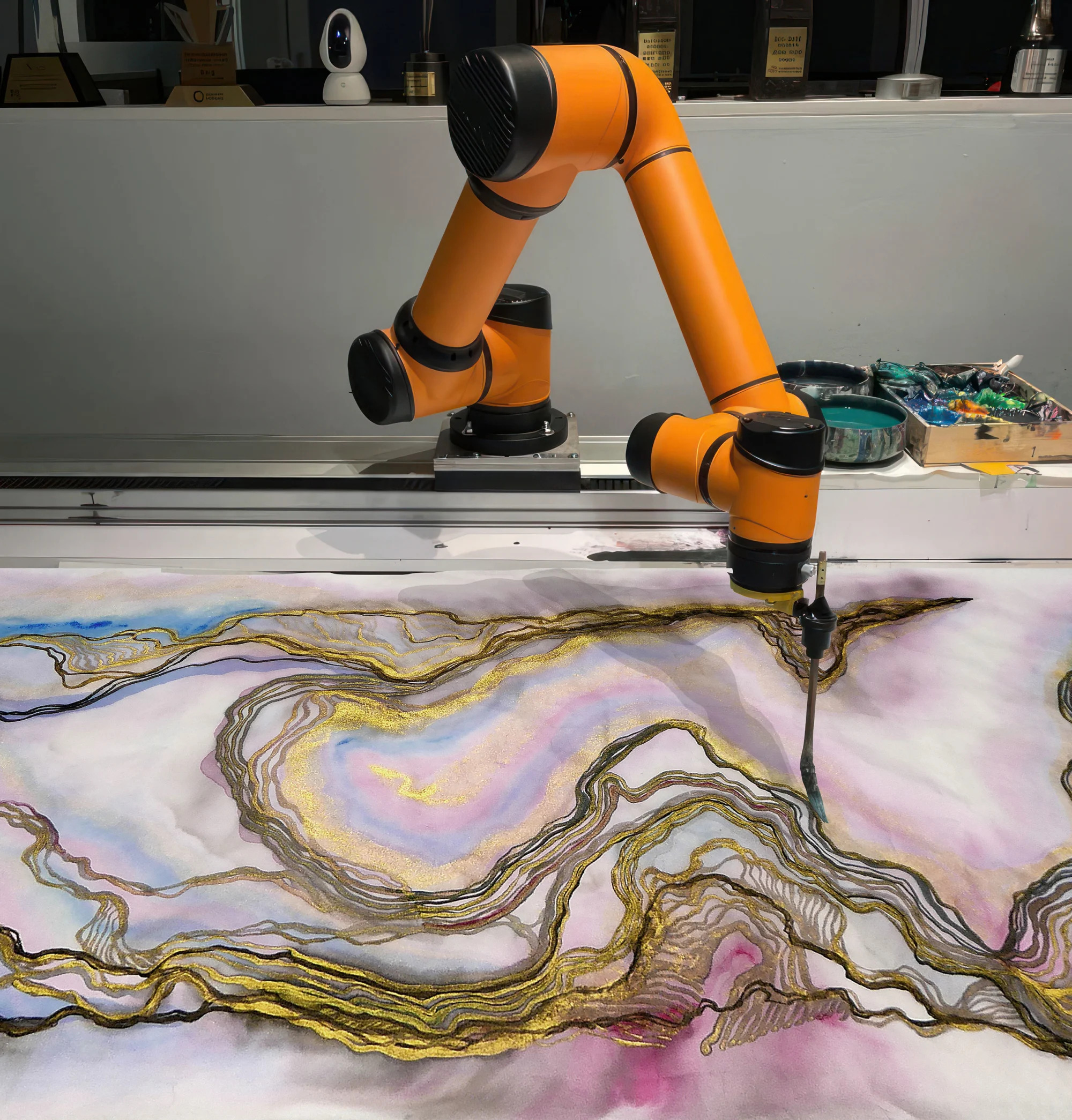 tranh thủy mặc - Ảnh 2.