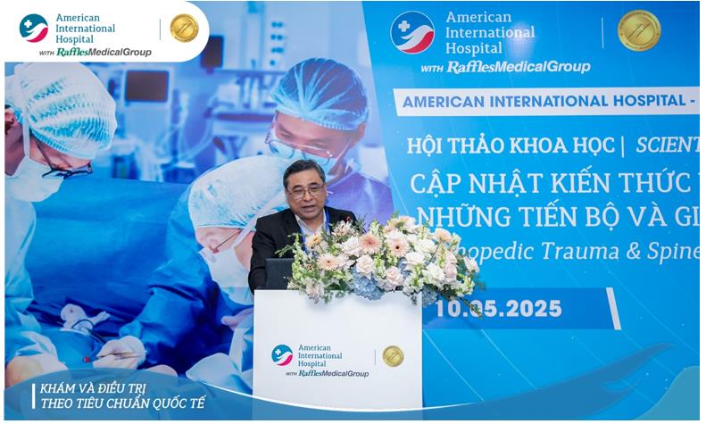Gần 100 bác sĩ dự hội thảo khoa học chấn thương chỉnh hình tại Bệnh viện AIH - Ảnh 2.