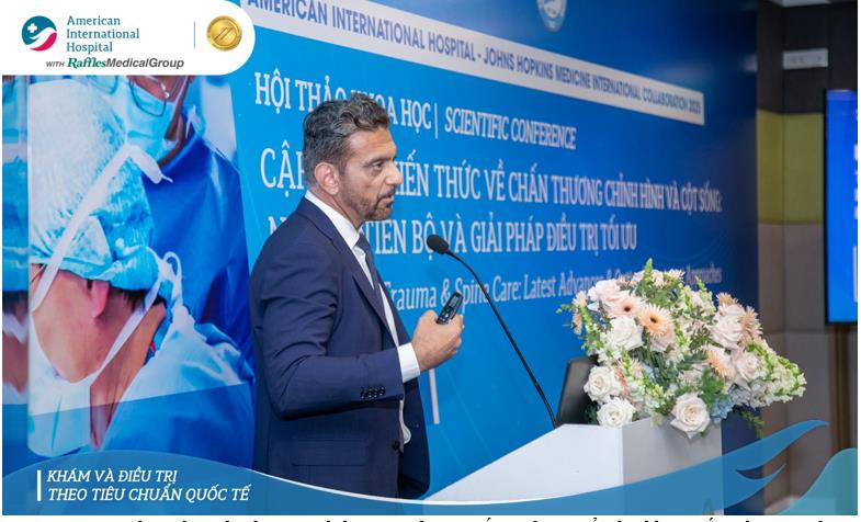 Gần 100 bác sĩ dự hội thảo khoa học chấn thương chỉnh hình tại Bệnh viện AIH - Ảnh 4.