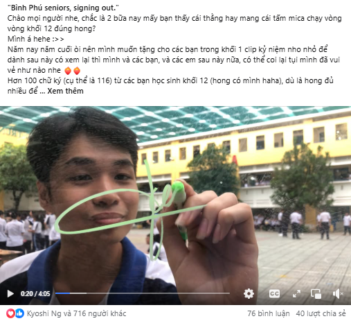 48 giờ làm video ký tên cuối cấp của teen Trường THPT Bình Phú- Ảnh 4.