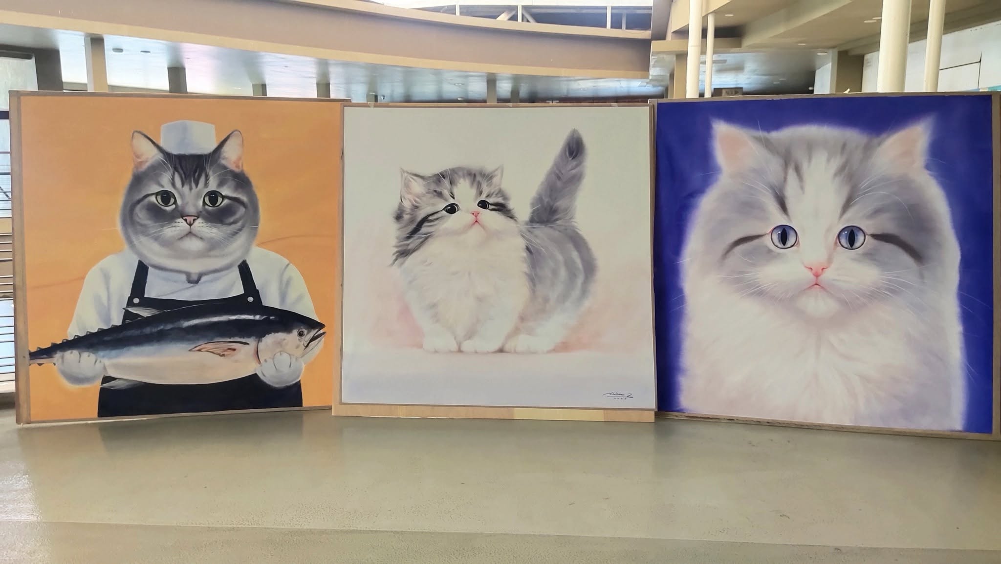 Посмотрите на акварельных кошек, нарисованных тайскими художниками, каждая деталь которых ярка - Фото 4. mèo - Ảnh 4.