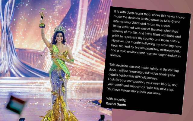 Vì sao Miss Grand International 2024 từ bỏ danh hiệu? - Ảnh 1.