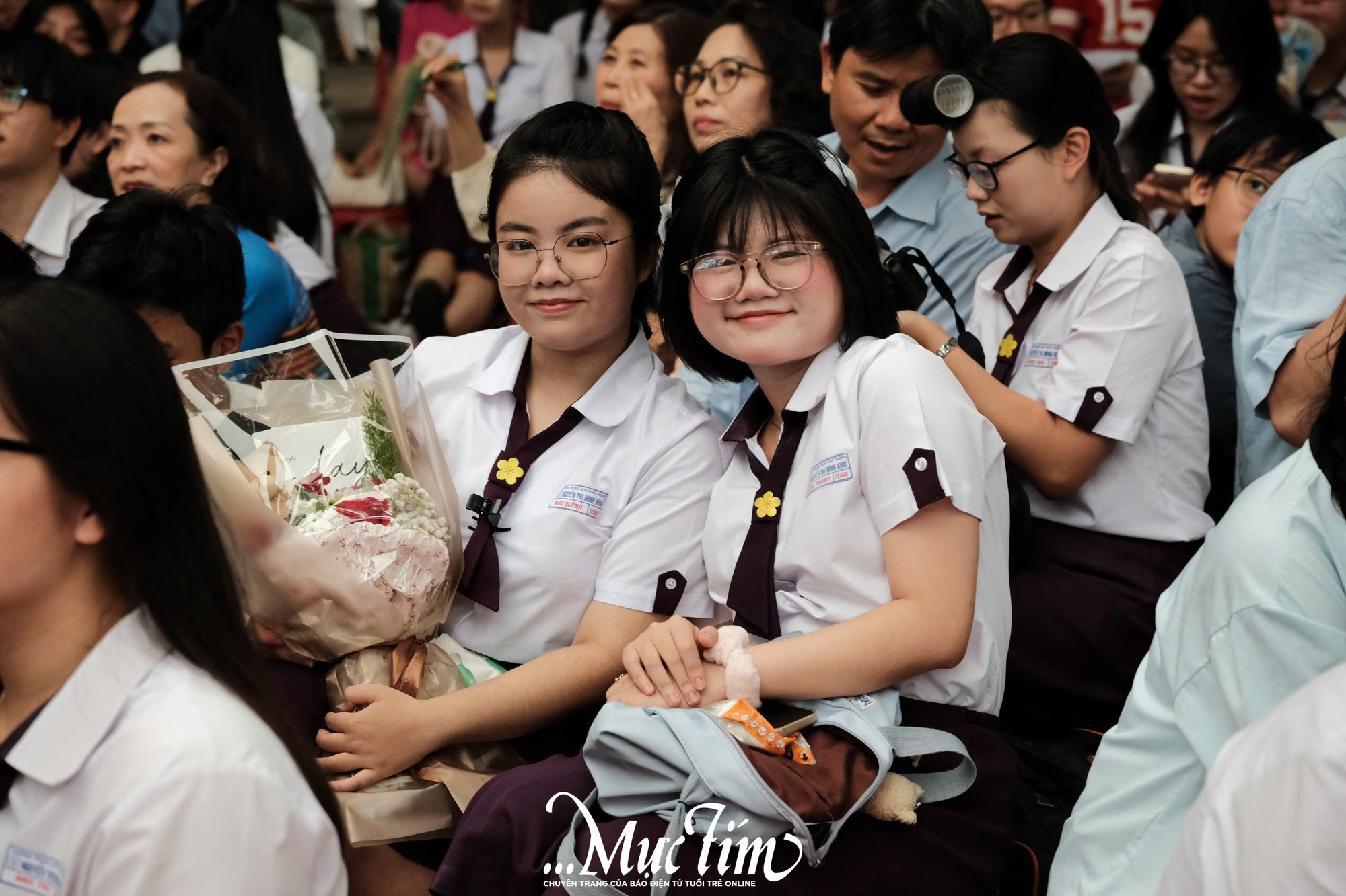 Lễ ra trường nhiều cảm xúc của 'thế hệ tiên phong' Minh Khai- Ảnh 34.