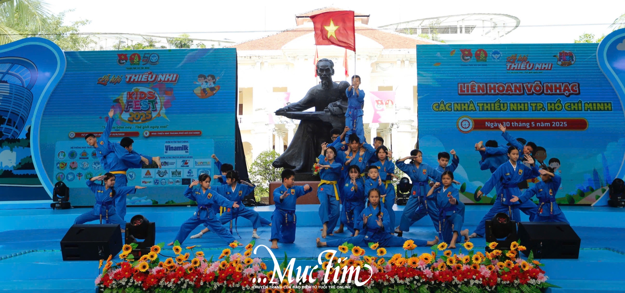 18 đội tranh tài võ nhạc tại Lễ hội Thiếu nhi TP.HCM Kids Fest 2025 - Ảnh 5.