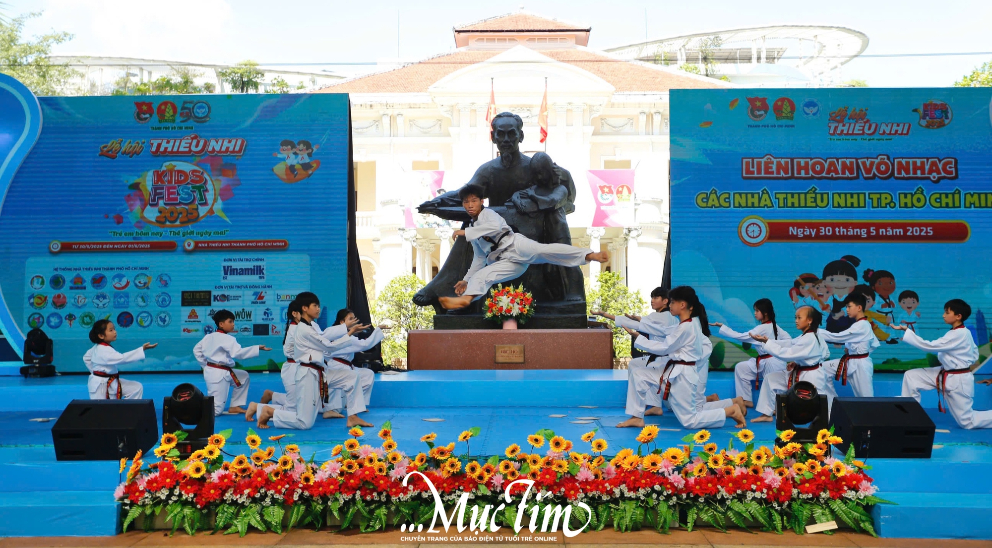 18 đội tranh tài võ nhạc tại Lễ hội Thiếu nhi TP.HCM Kids Fest 2025 - Ảnh 13.