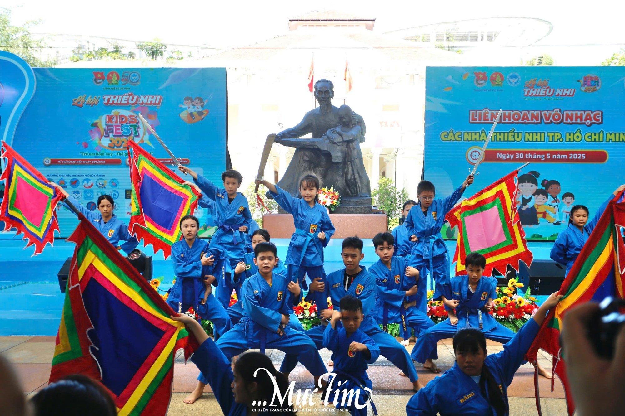 18 đội tranh tài võ nhạc tại Lễ hội Thiếu nhi TP.HCM Kids Fest 2025 - Ảnh 4.