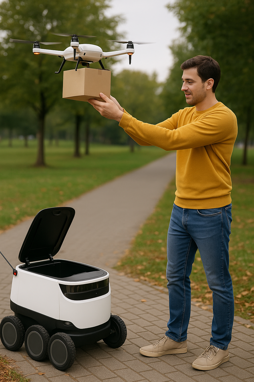 giao hàng - Ảnh 1.