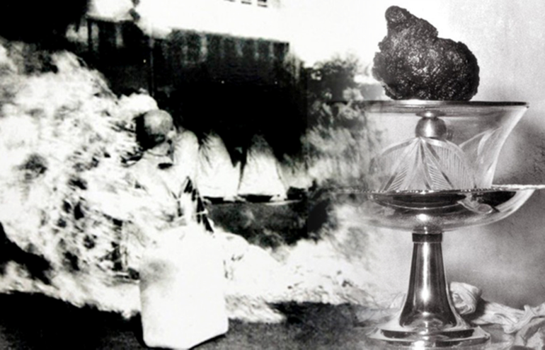Thousands gather in Ho Chi Minh City to venerate heart relic of Bodhisattva Thich Quang Duc- Ảnh 14. Thousands gather in Ho Chi Minh City to venerate heart relic of Bodhisattva Thich Quang Duc- Ảnh 14.
