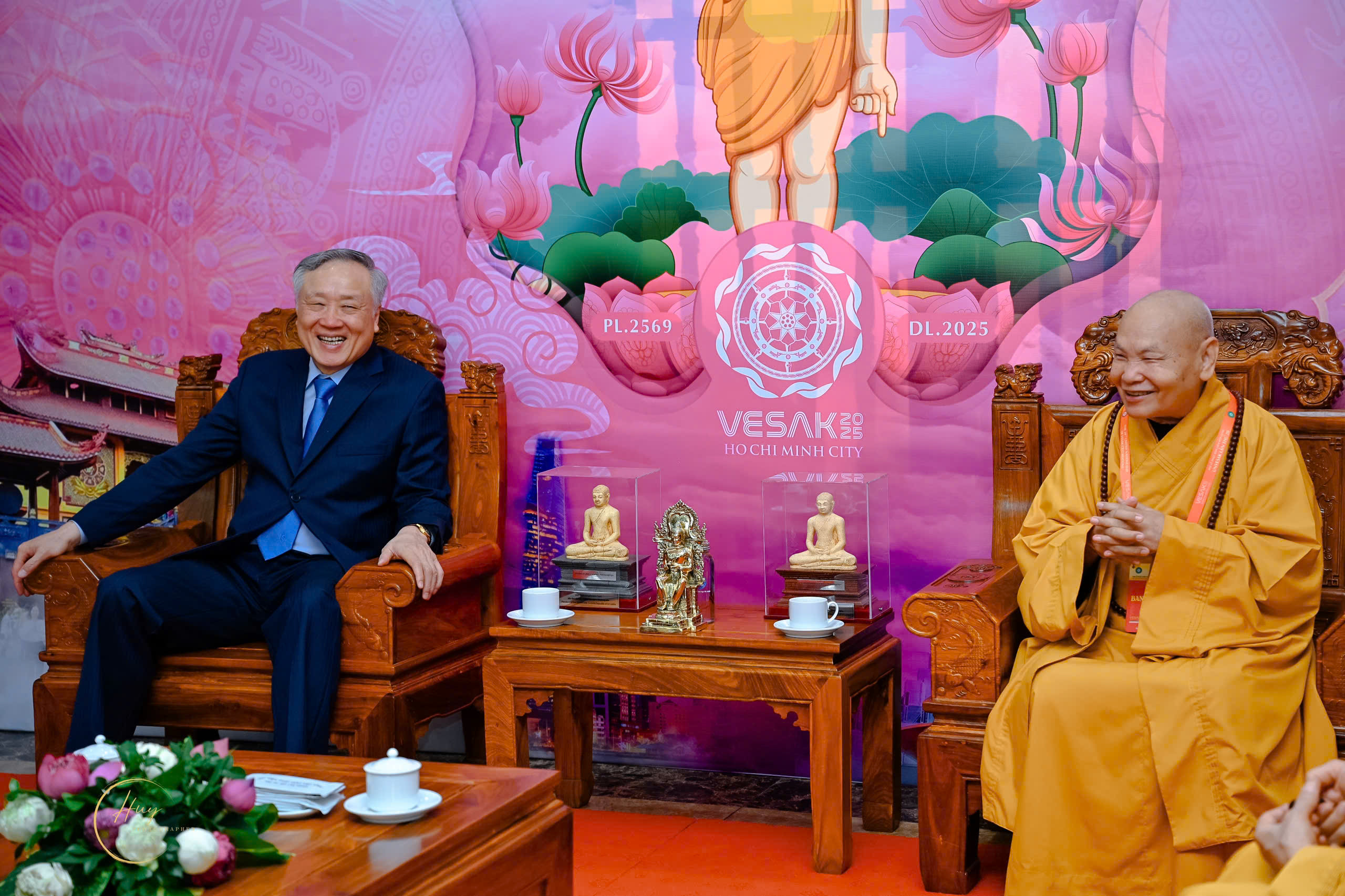 Bế mạc Đại lễ Vesak 2025, ra Tuyên bố TP.HCM - Ảnh 4. Bế mạc Đại lễ Vesak 2025, ra Tuyên bố TP.HCM - Ảnh 4.