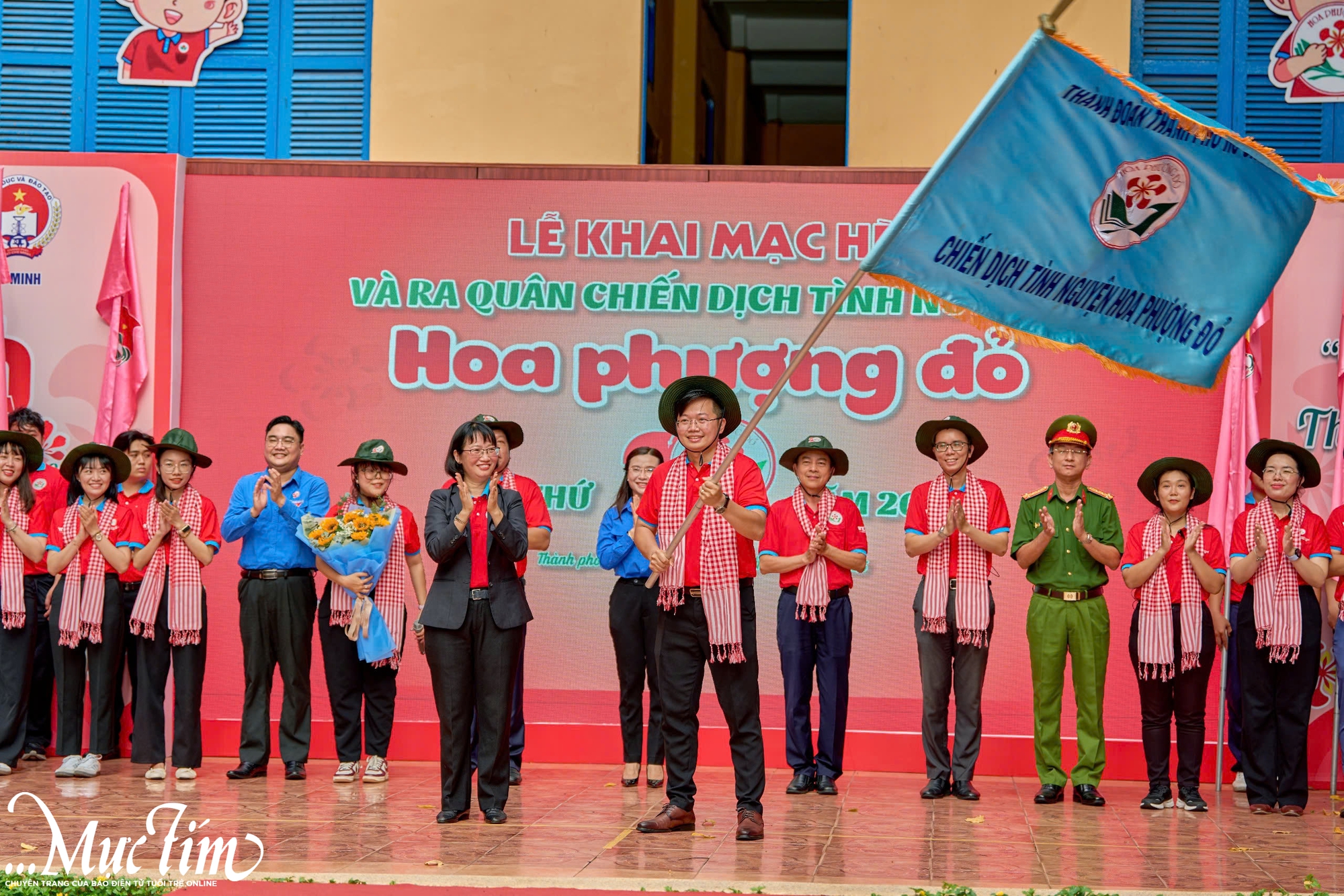 Sôi nổi Khai mạc hè và ra quân Chiến dịch tình nguyện Hoa phượng đỏ - Ảnh 4.