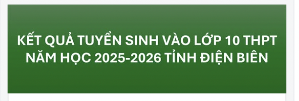 Đã có điểm thi lớp 10 tỉnh Điện Biên, xem bằng cách nào? - Ảnh 2.