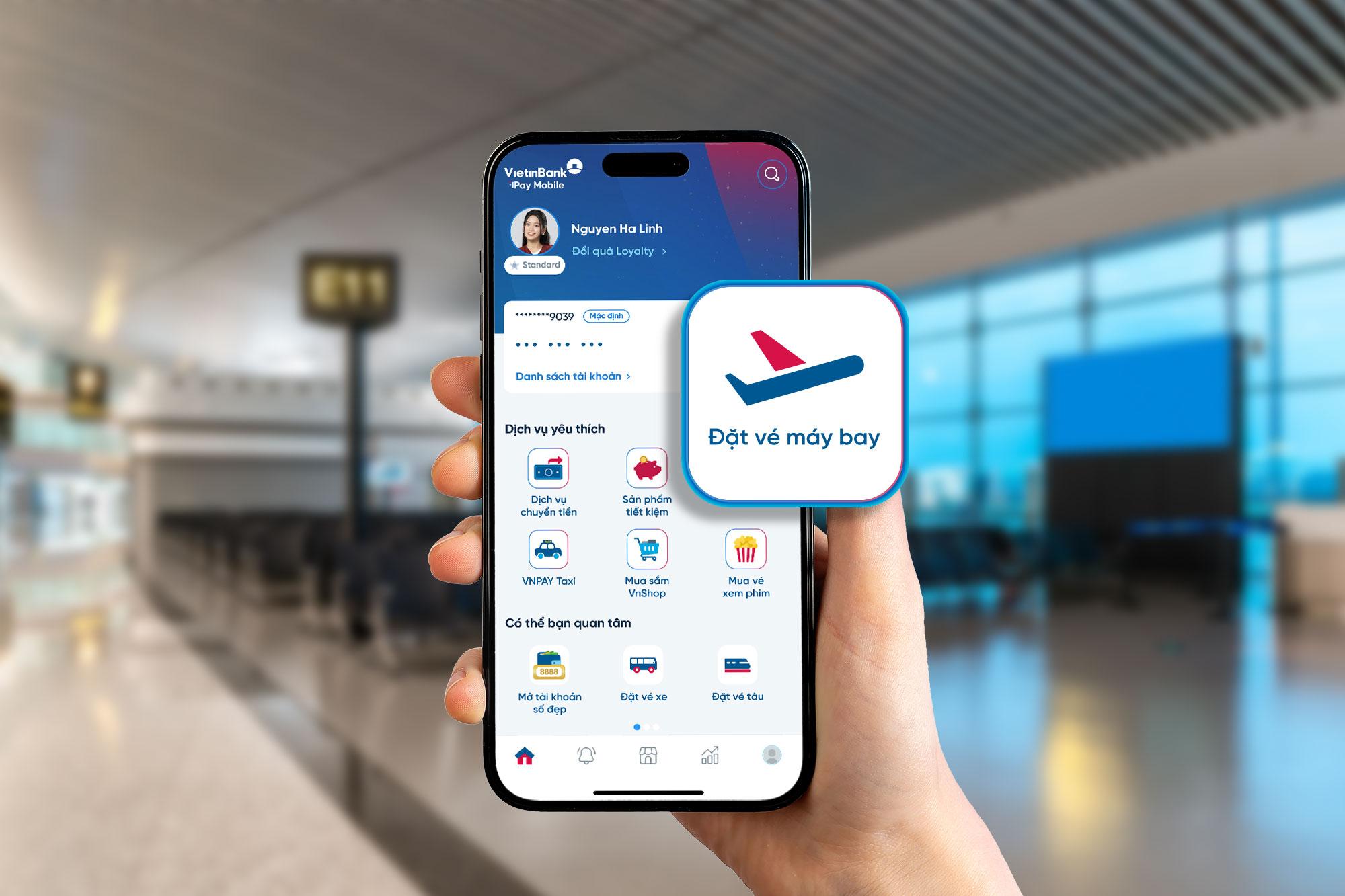 Đặt vé máy bay trên app ngân hàng với hỗ trợ 24/7 - Ảnh 1.