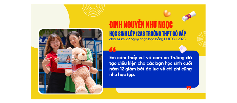 Học bổng 25% học phí: Hiện thực hóa ước mơ đại học - Ảnh 3.