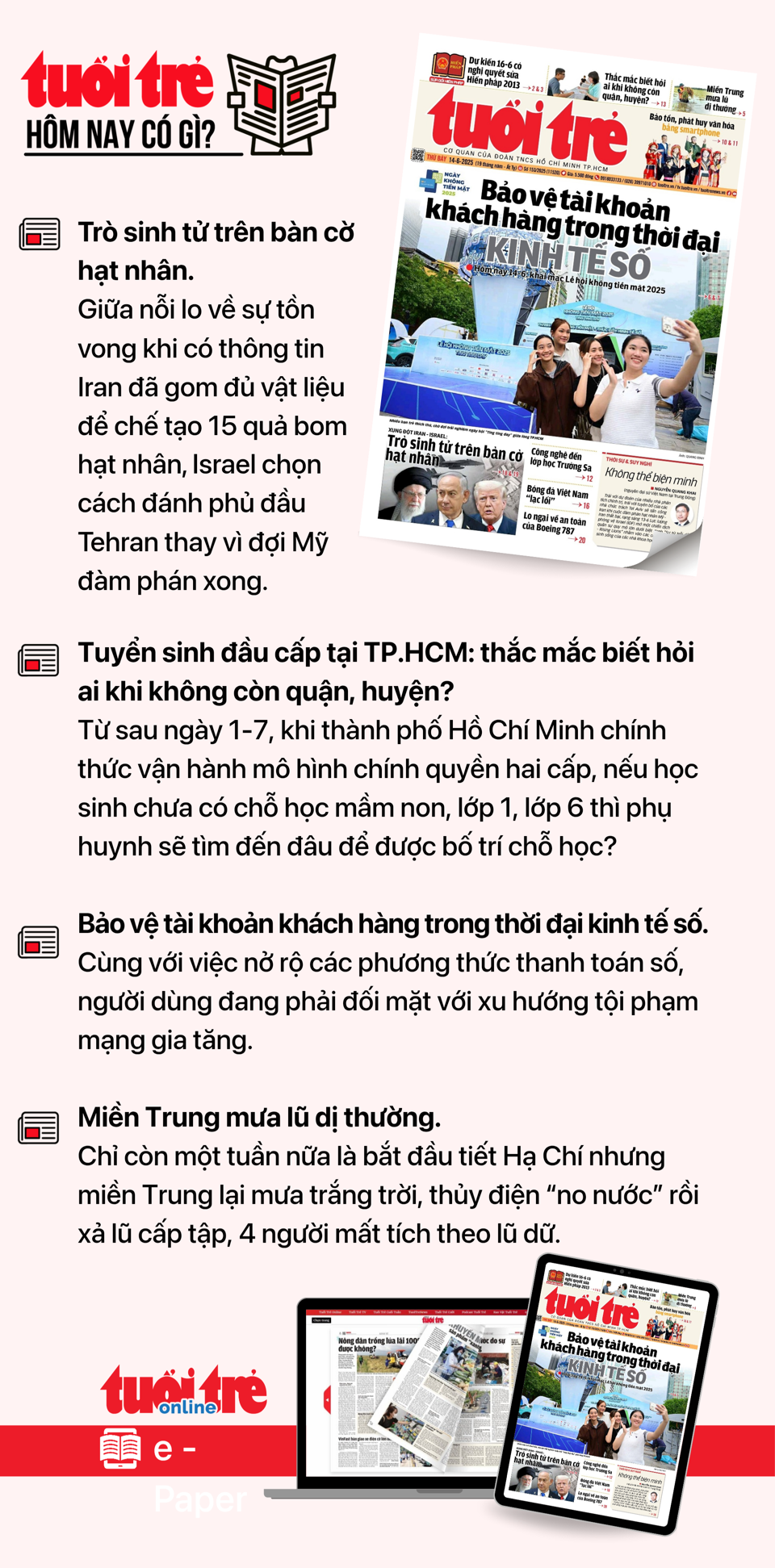 Tin tức sáng 14-6: Từ 1-7 là cao điểm trấn áp tội phạm lừa đảo người đi làm 'việc nhẹ lương cao' - Ảnh 3.