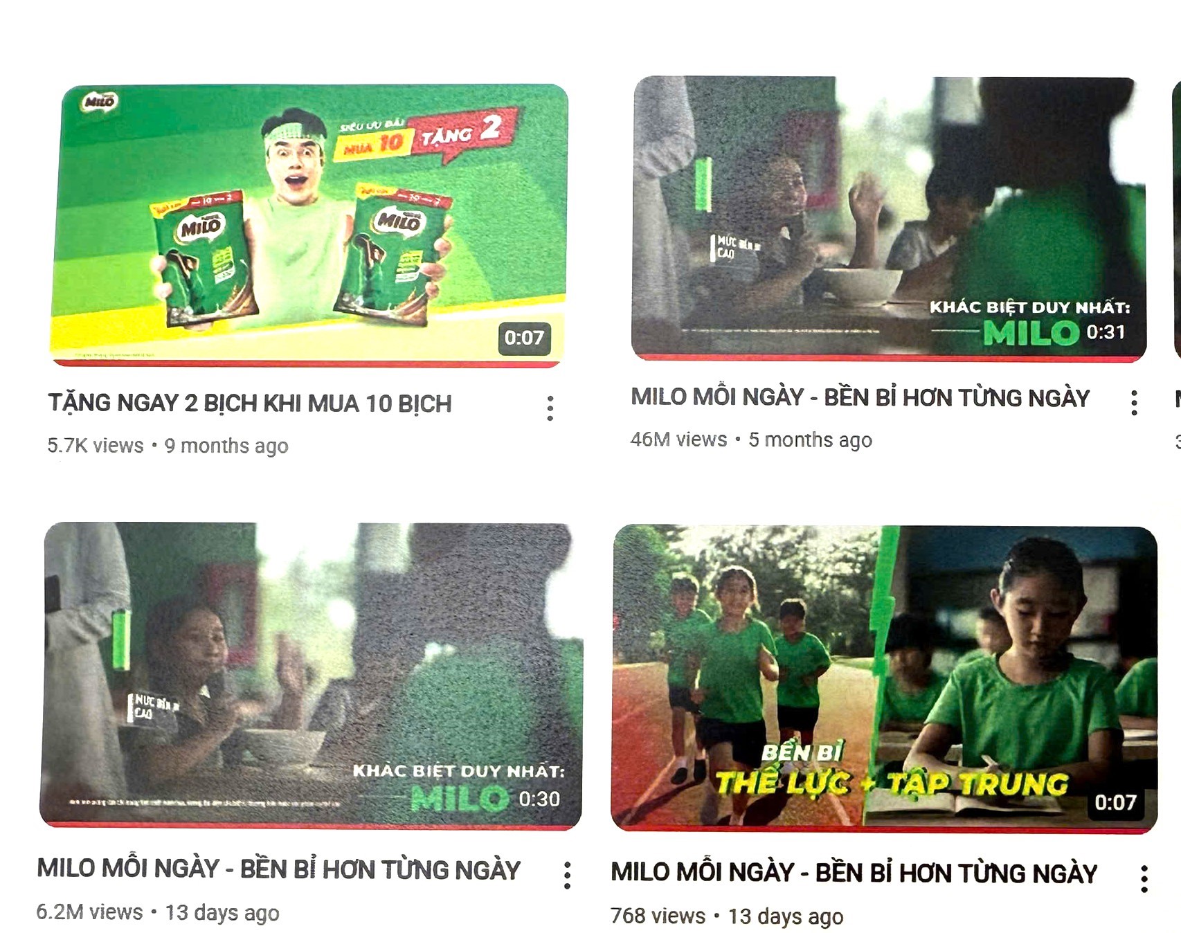 Nestlé lãnh phạt, buộc gỡ gấp quảng cáo lố về sữa Milo - Ảnh 1.