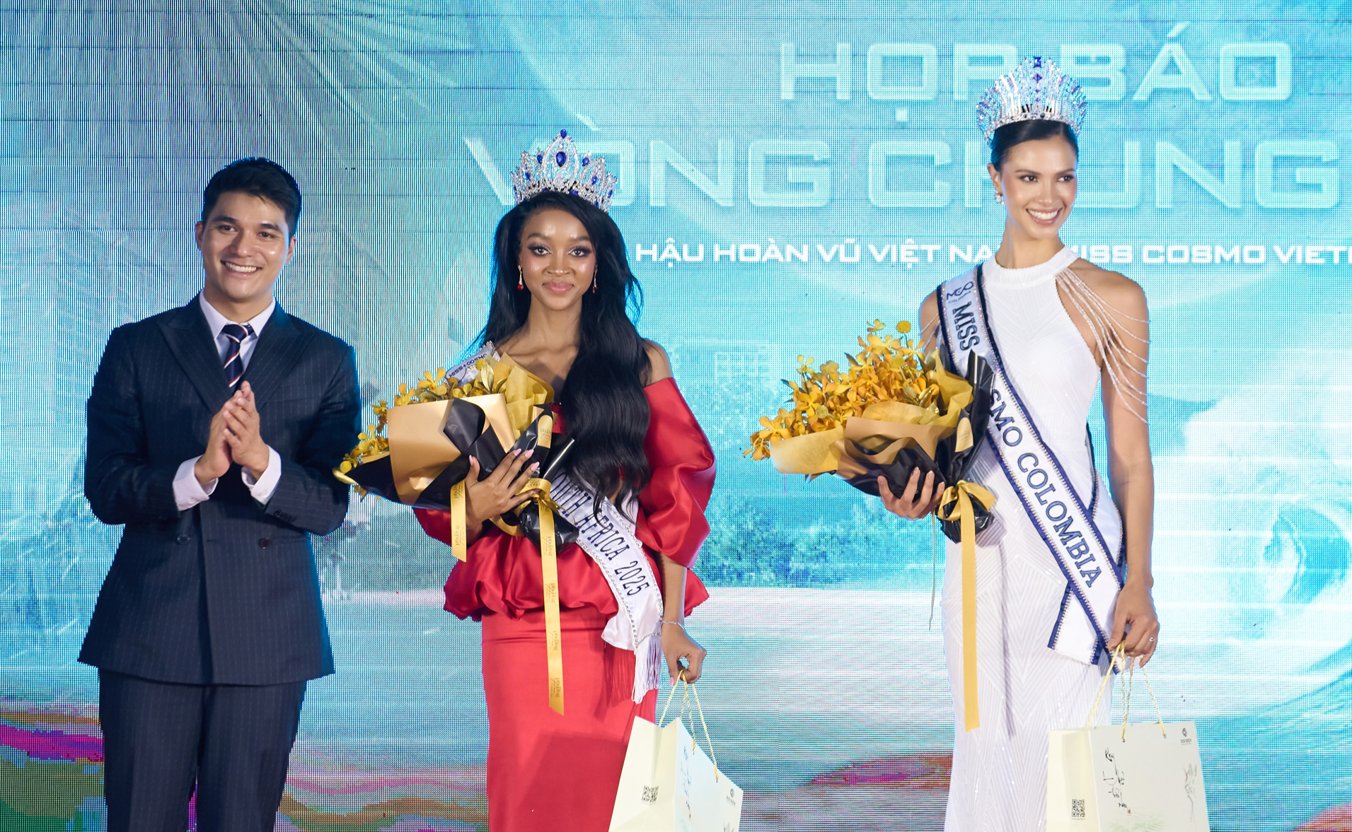 Ban tổ chức Miss Cosmo Vietnam tôn trọng quyết định rút lui của thí sinh - Ảnh 1. Miss Cosmo Vietnam - Ảnh 1.
