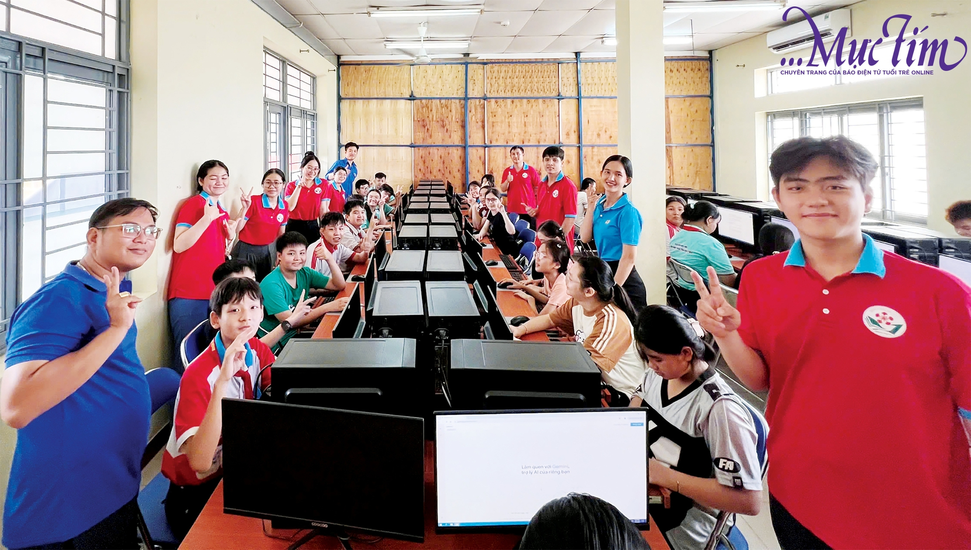 Chiến sĩ Hoa phượng đỏ mở lớp kỹ năng số cho thiếu nhi - Ảnh 2.