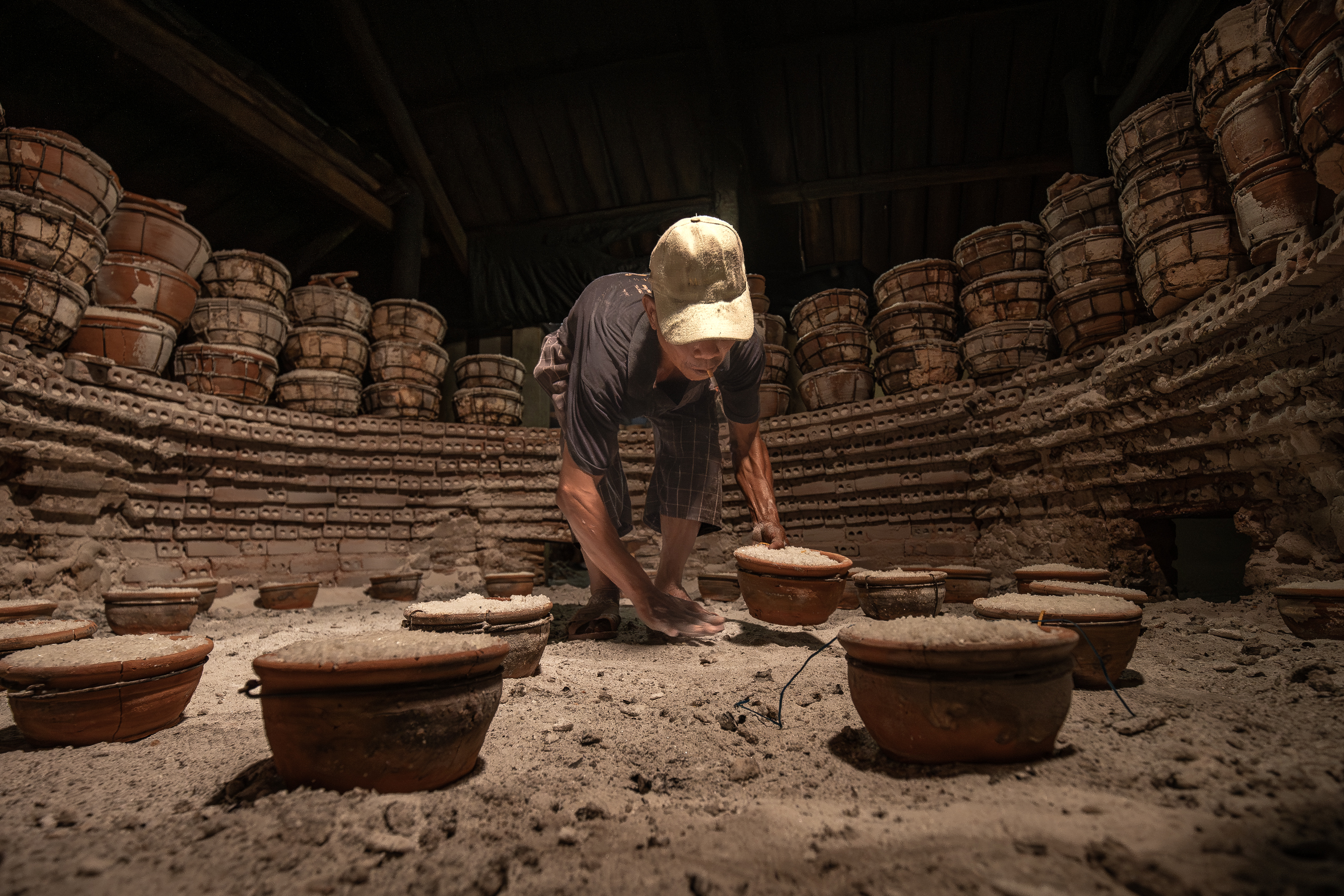 150 سال پرانے نمکین گاؤں میں رات بھر گھر پر رہیں - تصویر 4۔ muối - Ảnh 4.