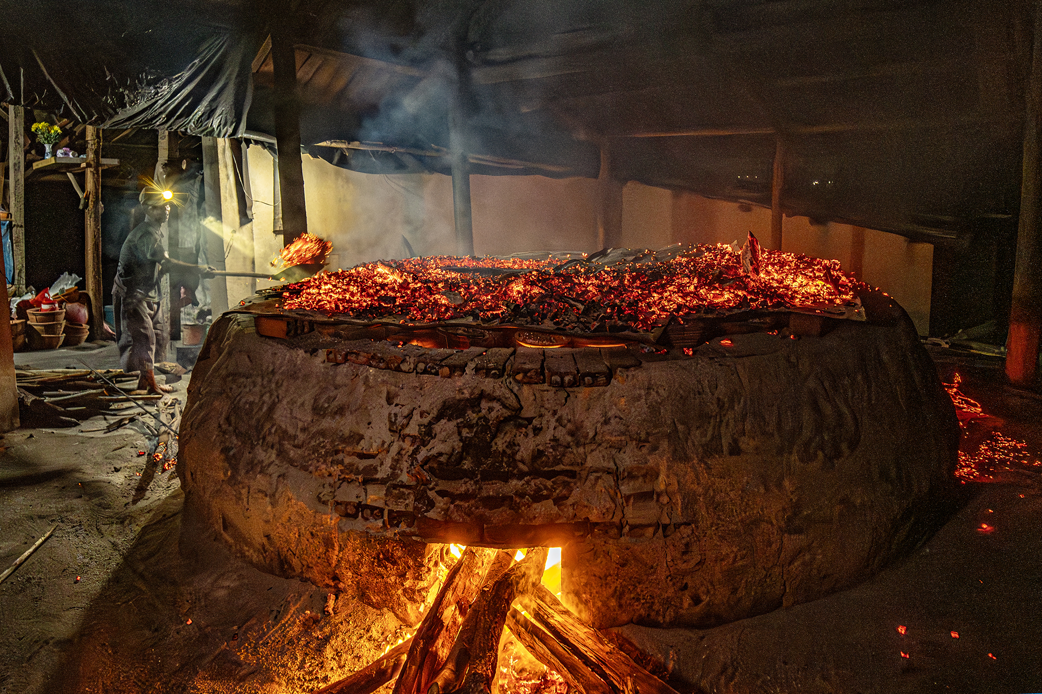 150 سال پرانے نمکین گاؤں میں رات بھر گھر پر رہیں - تصویر 6۔ muối - Ảnh 6.