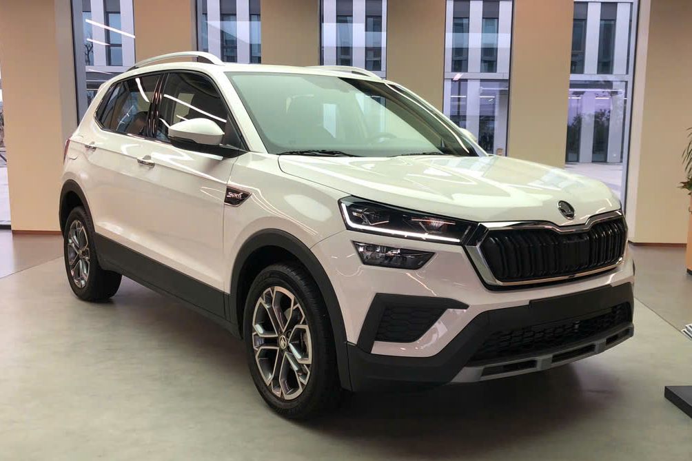 Ảnh thực tế 2 bản Skoda Kushaq tại Việt Nam: Giá dự kiến từ dưới 600 triệu đồng, ra mắt tháng này cạnh tranh Xforce, Creta- Ảnh 2. Skoda Kushaq - Ảnh 1.
