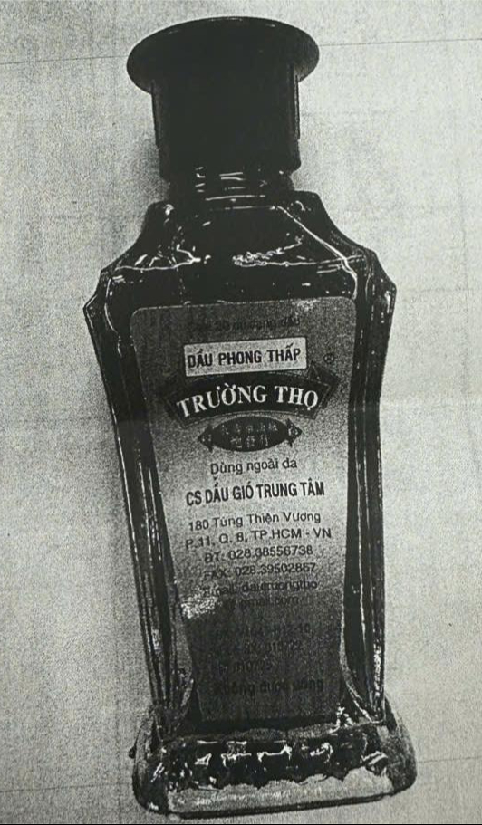 dầu phong thấp Trường Thọ - Ảnh 1.