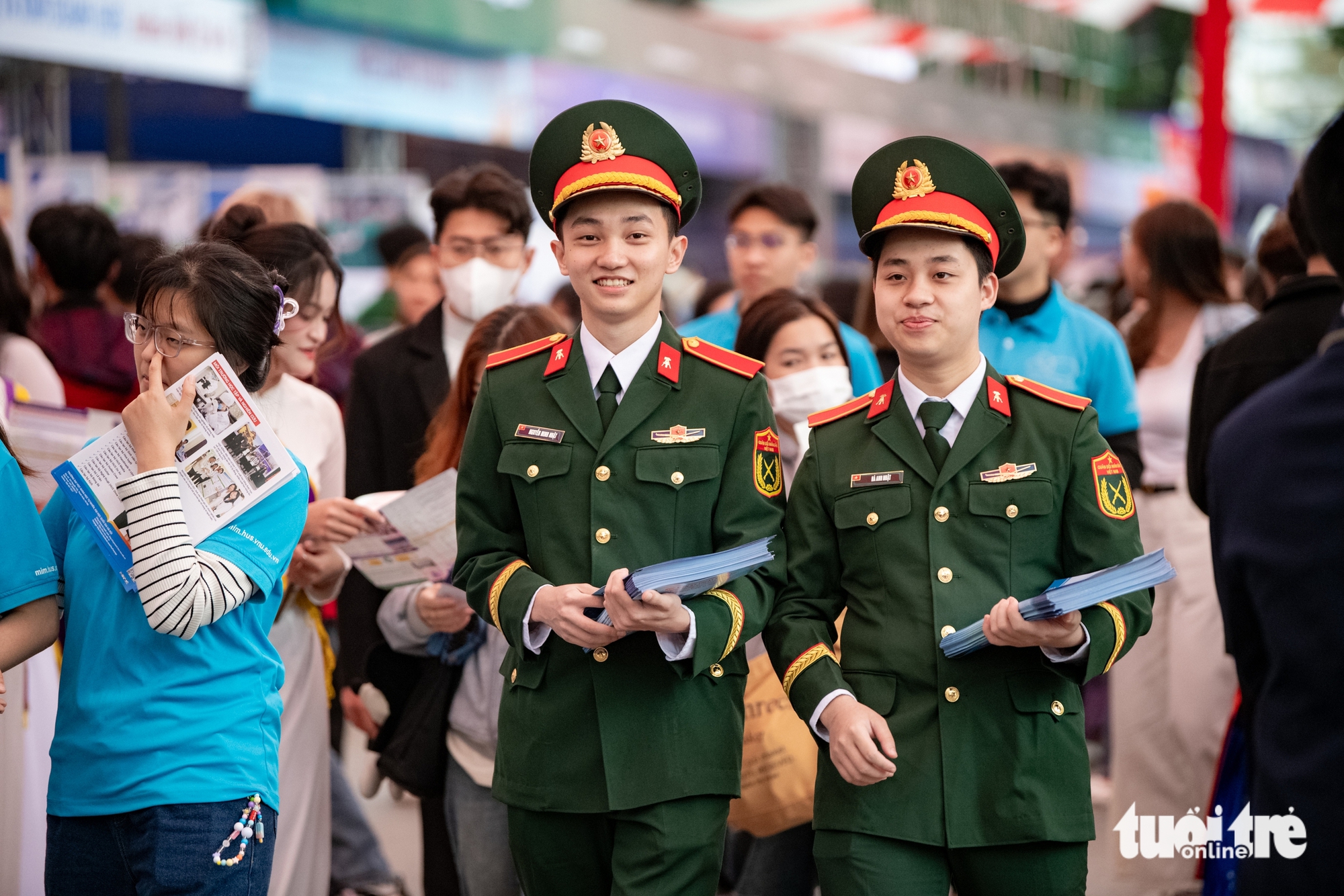 Tuyển sinh các trường quân đội: Có trường tỉ lệ chọi 1/18 - Ảnh 1.