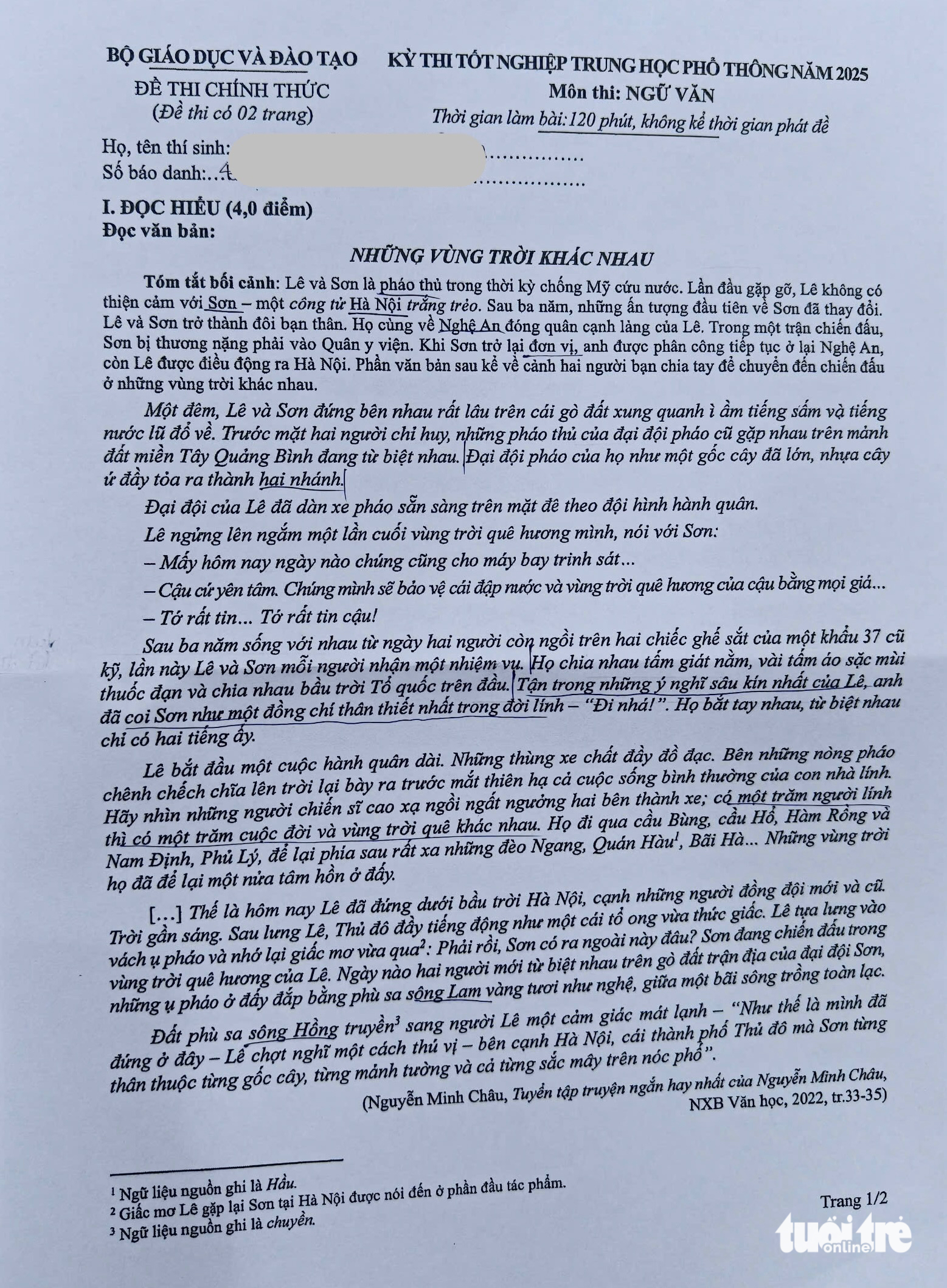 tốt nghiệp THPT - Ảnh 3.