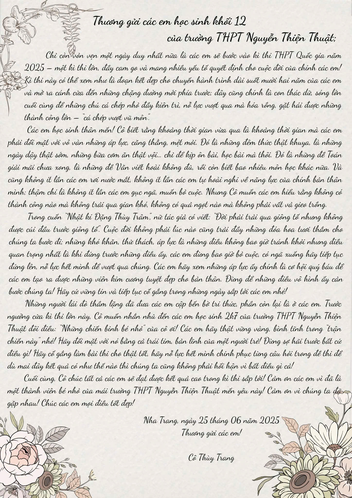 thi tốt nghiệp - Ảnh 3.