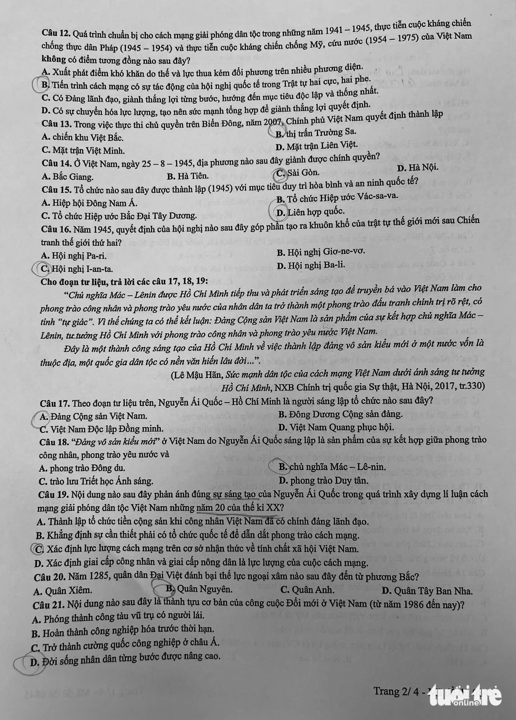 môn lịch sử - Ảnh 3.