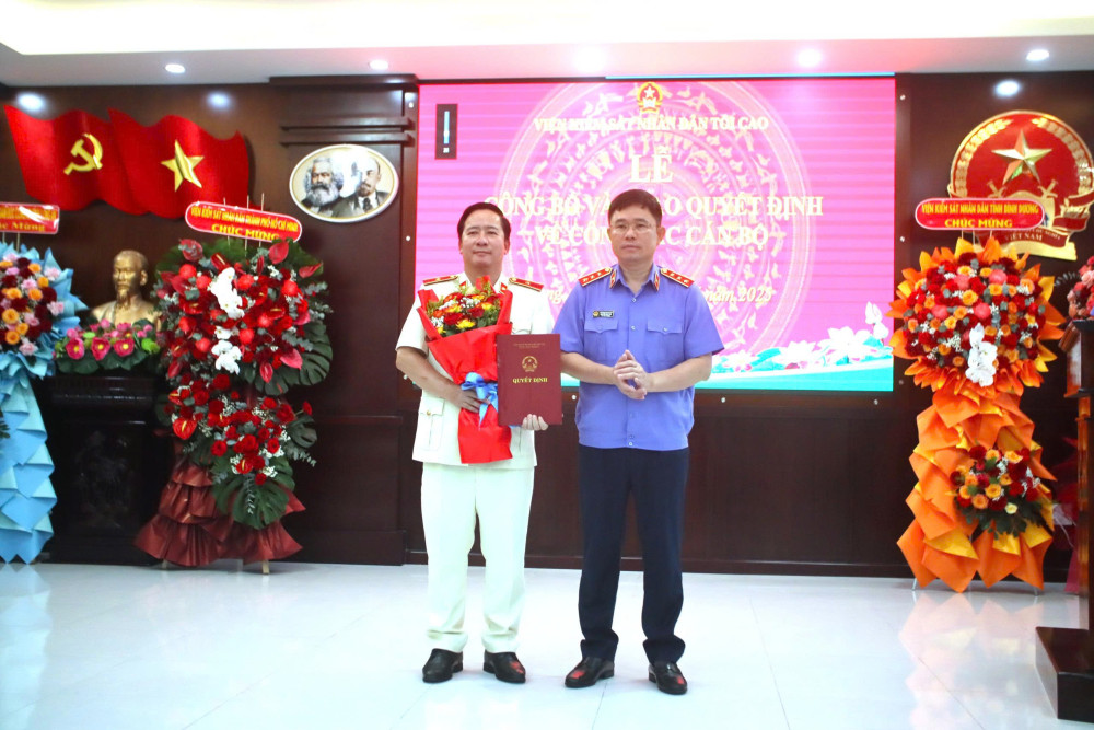 Viện KSND tỉnh Tây Ninh mới chia 12 khu vực, ông Mai Văn Linh làm viện trưởng - Ảnh 1.