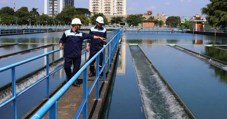 Cuối tuần này: Nhiều quận huyện ở TP.HCM có khả năng cúp nước - Ảnh 1. Cuối tuần này: Nhiều quận huyện ở TP.HCM có khả năng cúp nước - Ảnh 1.