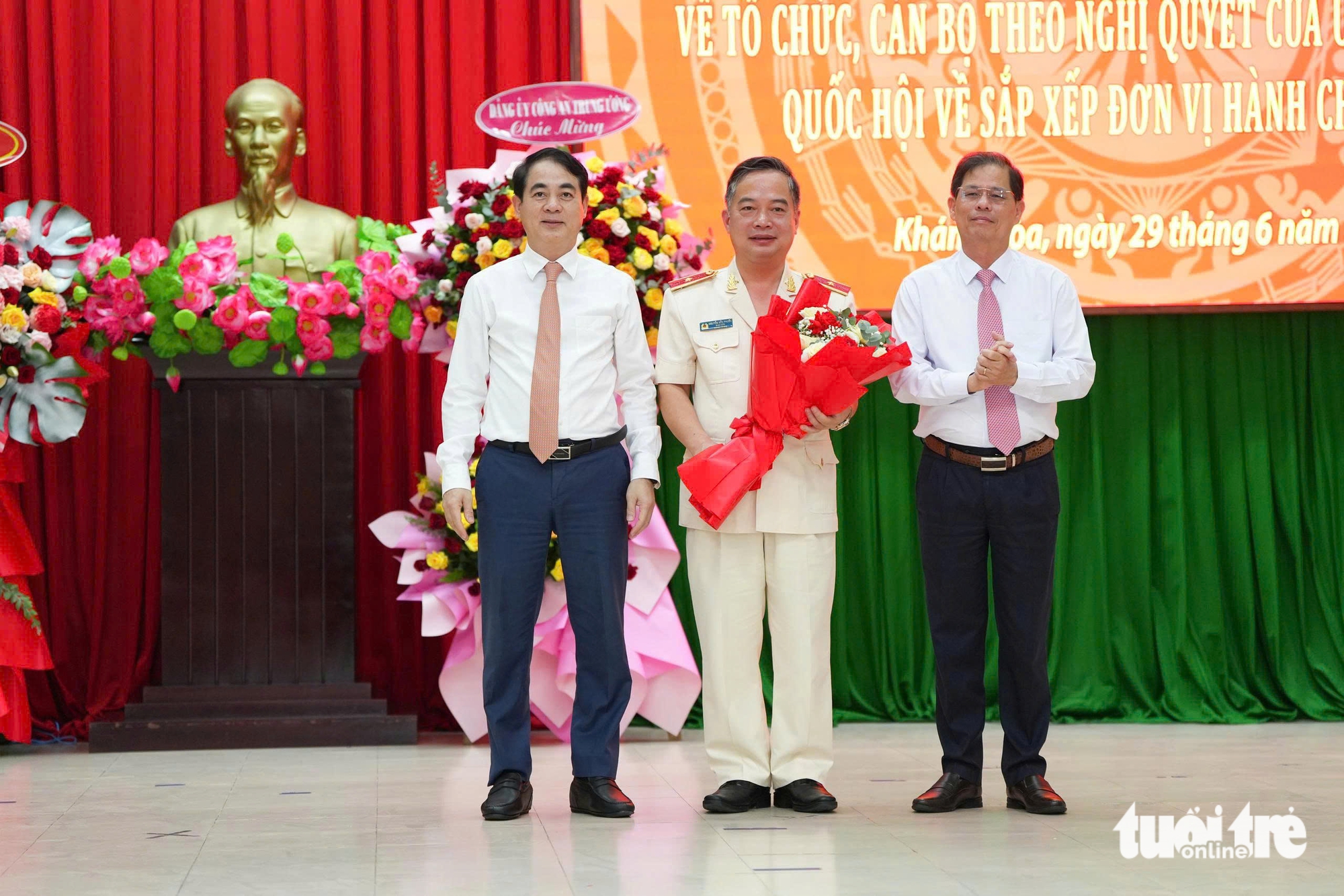 Sau sáp nhập, Khánh Hòa có 8 phó giám đốc công an tỉnh - Ảnh 1. Tỉnh Khánh Hòa mới có 8 phó giám đốc công an tỉnh - Ảnh 1.