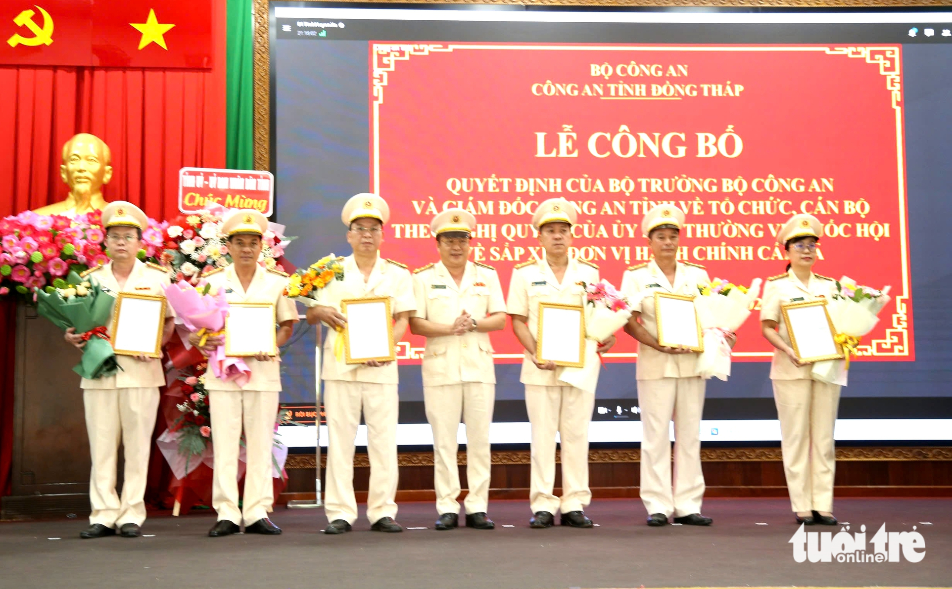 Công an tỉnh Lâm Đồng, Đồng Tháp công bố các quyết định về công tác cán bộ - Ảnh 9.