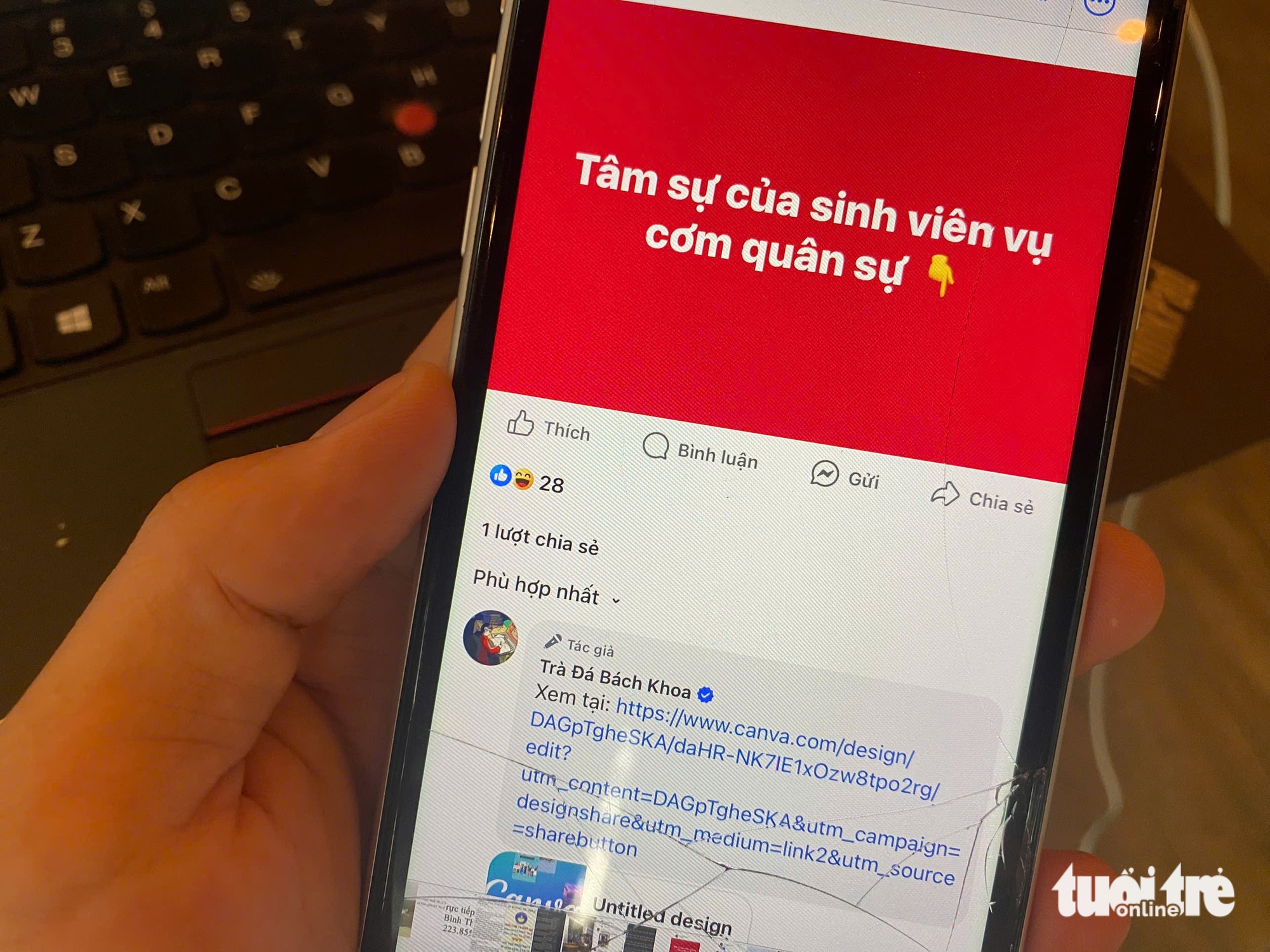 Sinh viên Bách khoa Hà Nội phản ánh 'miệng nôn trôn tháo' sau bữa ăn, trường lên tiếng - Ảnh 1.