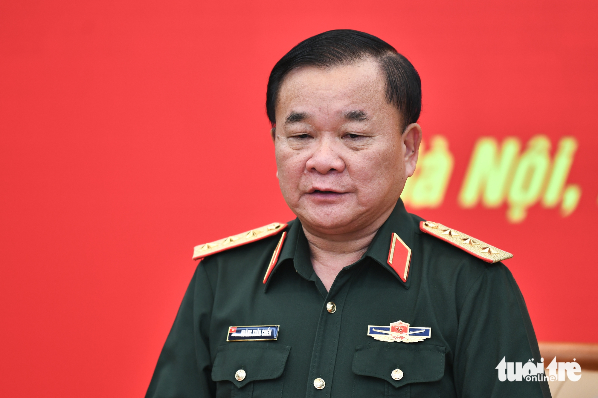 Bộ Quốc phòng trao quyết định của Chủ tịch nước cho sĩ quan làm nhiệm vụ gìn giữ hòa bình - Ảnh 2.
