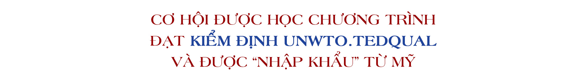 Học du lịch ở Đại học Duy Tân với các chương trình đạt Kiểm định UNWTO.TEDQUAL và cơ hội việc làm - Ảnh 2. Duy Tân - Ảnh 2.