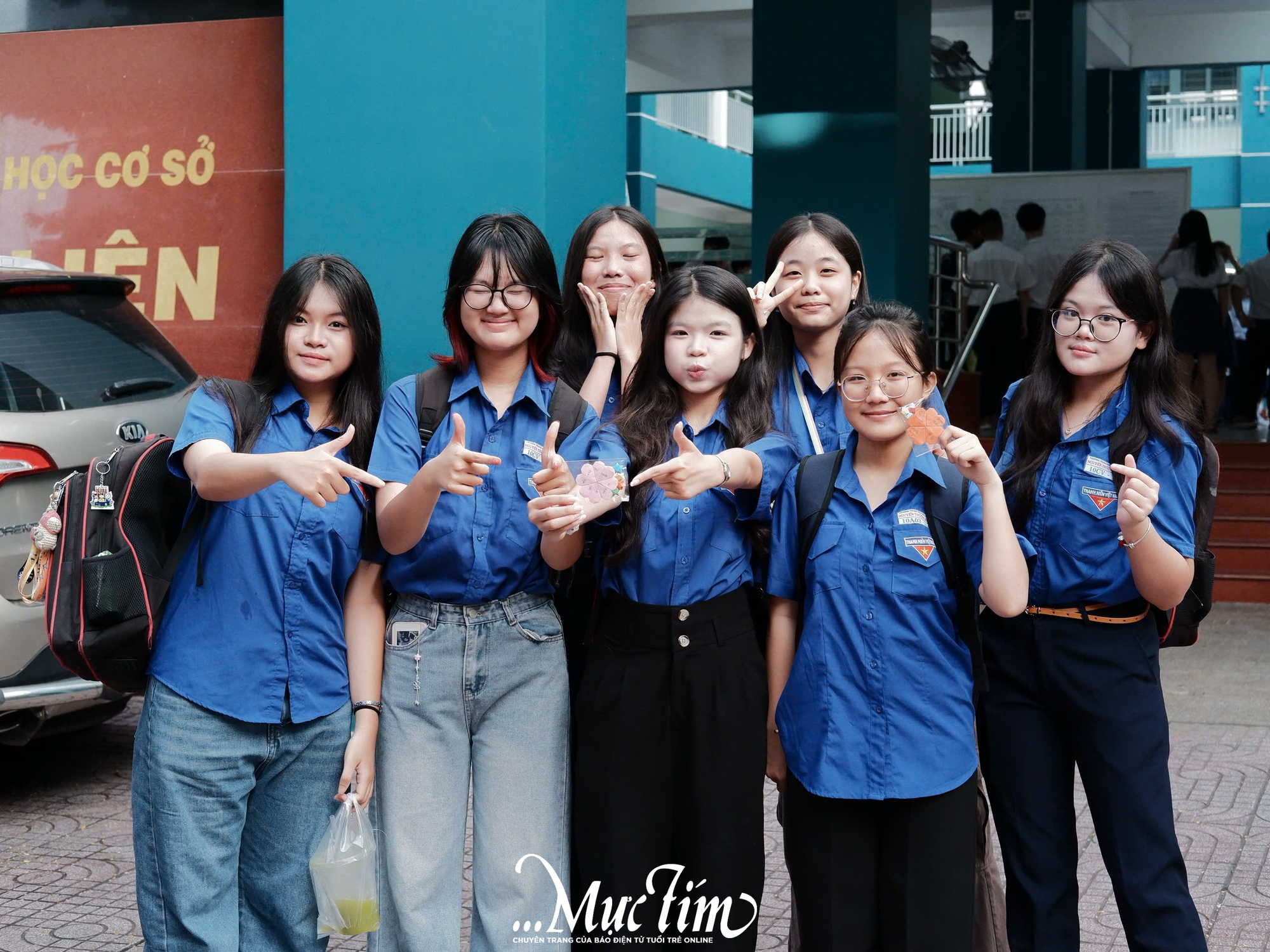Thí sinh 2K10 đến sớm, sẵn sàng cho kỳ thi tuyển sinh vào lớp 10- Ảnh 4.