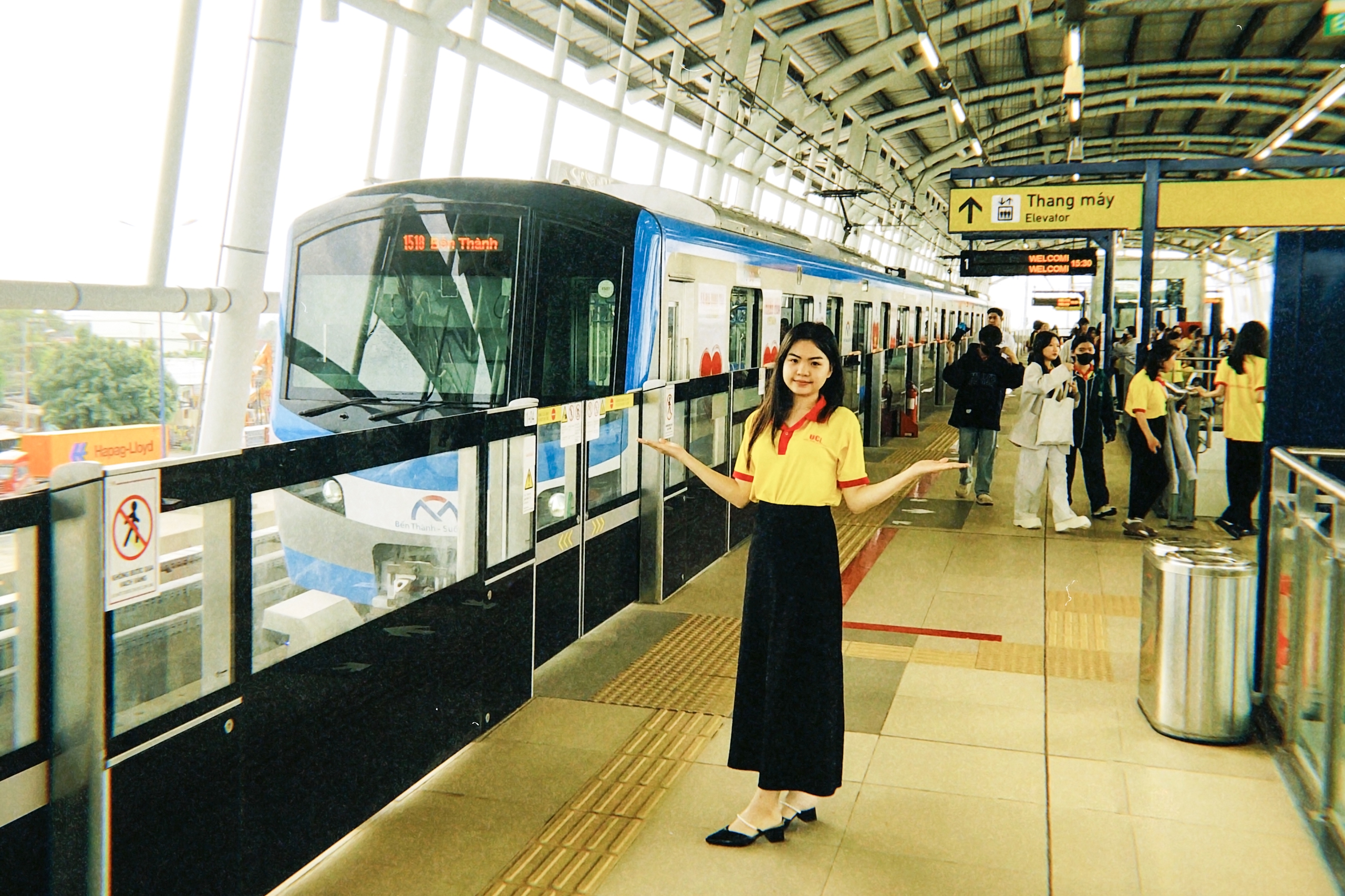 Metro trong mắt sinh viên vùng sông nước Cửu Long - Ảnh 15. Metro Sài Gòn trong mắt sinh viên vùng sông nước Cửu Long - Ảnh 15.
