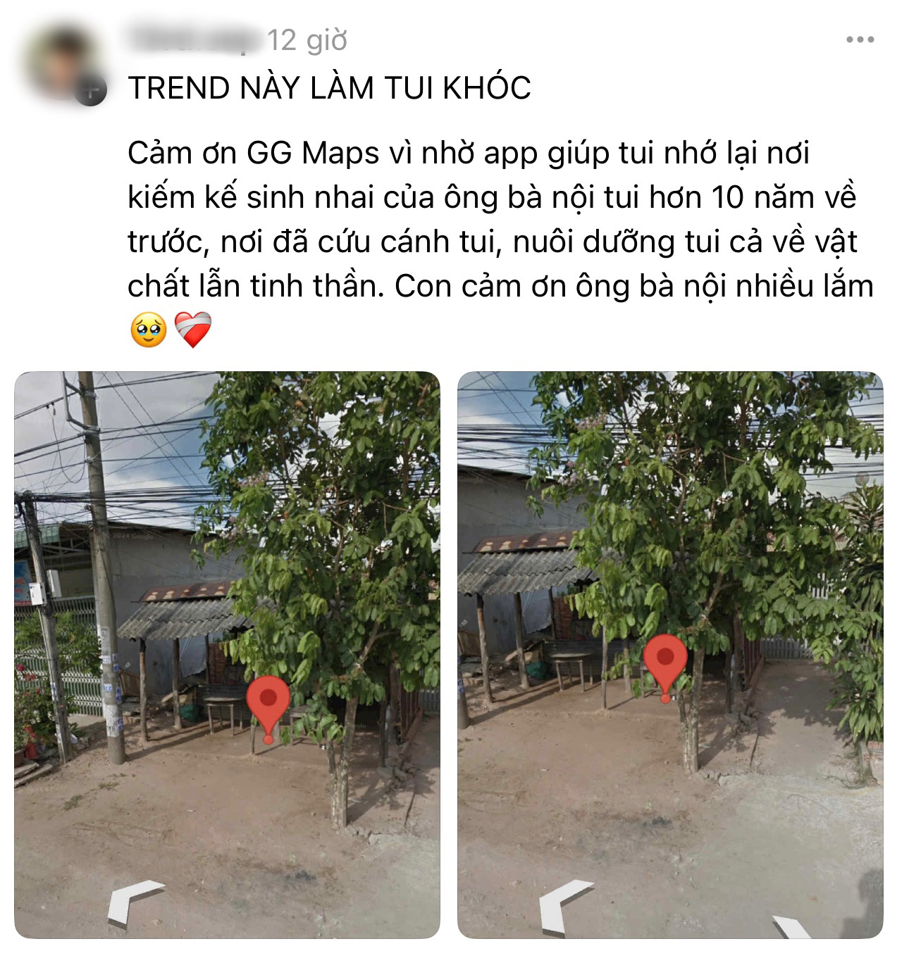 ‘Gặp lại’ người thân đã khuất qua Google Maps, cư dân mạng lặng người vì một khung hình cũ - Ảnh 2.