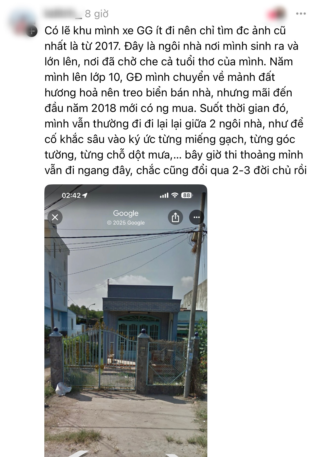 ‘Gặp lại’ người thân đã khuất qua Google Maps, cư dân mạng lặng người vì một khung hình cũ - Ảnh 3.