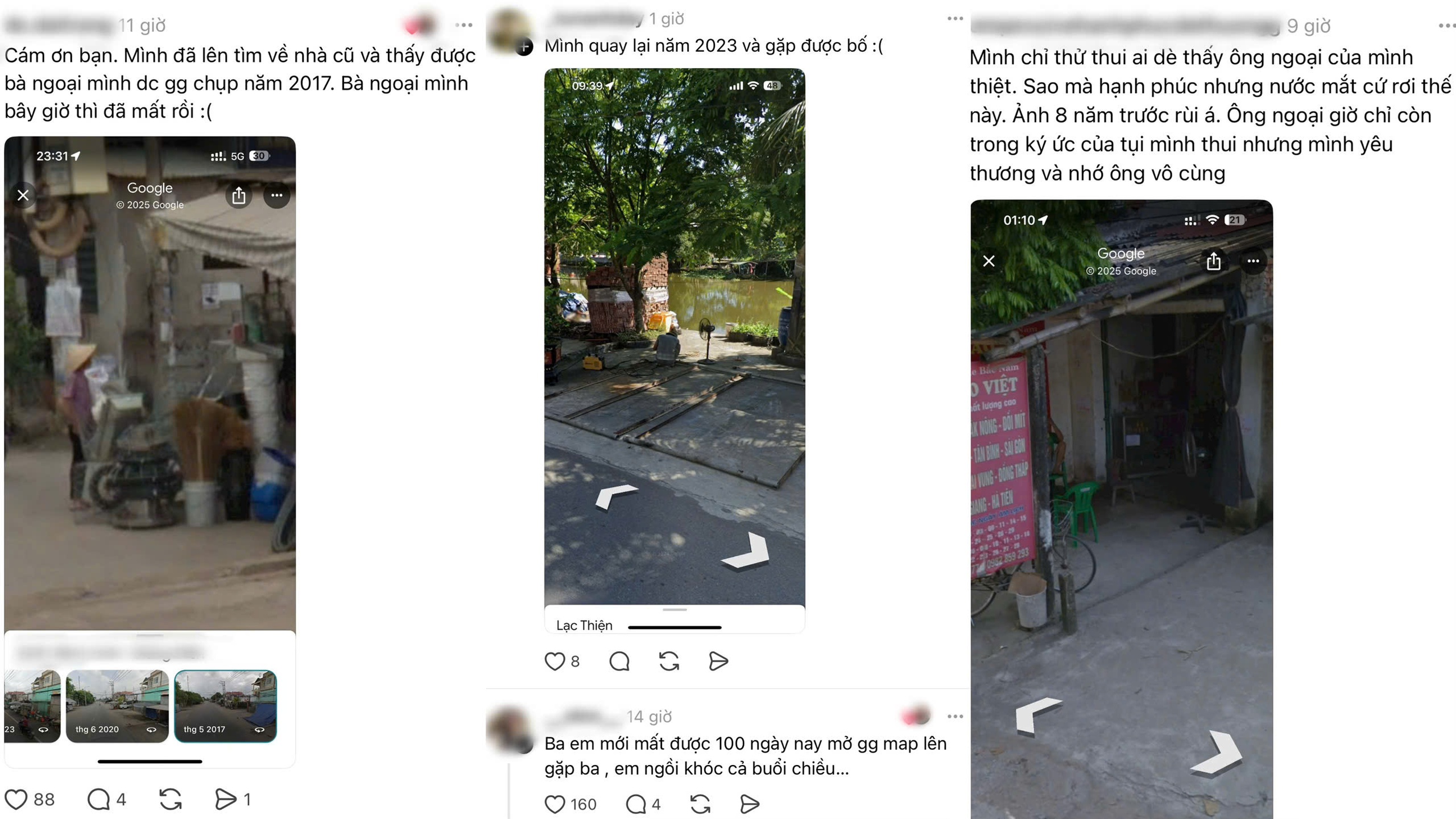 ‘Gặp lại’ người thân đã khuất qua Google Maps, cư dân mạng lặng người vì một khung hình cũ - Ảnh 1.