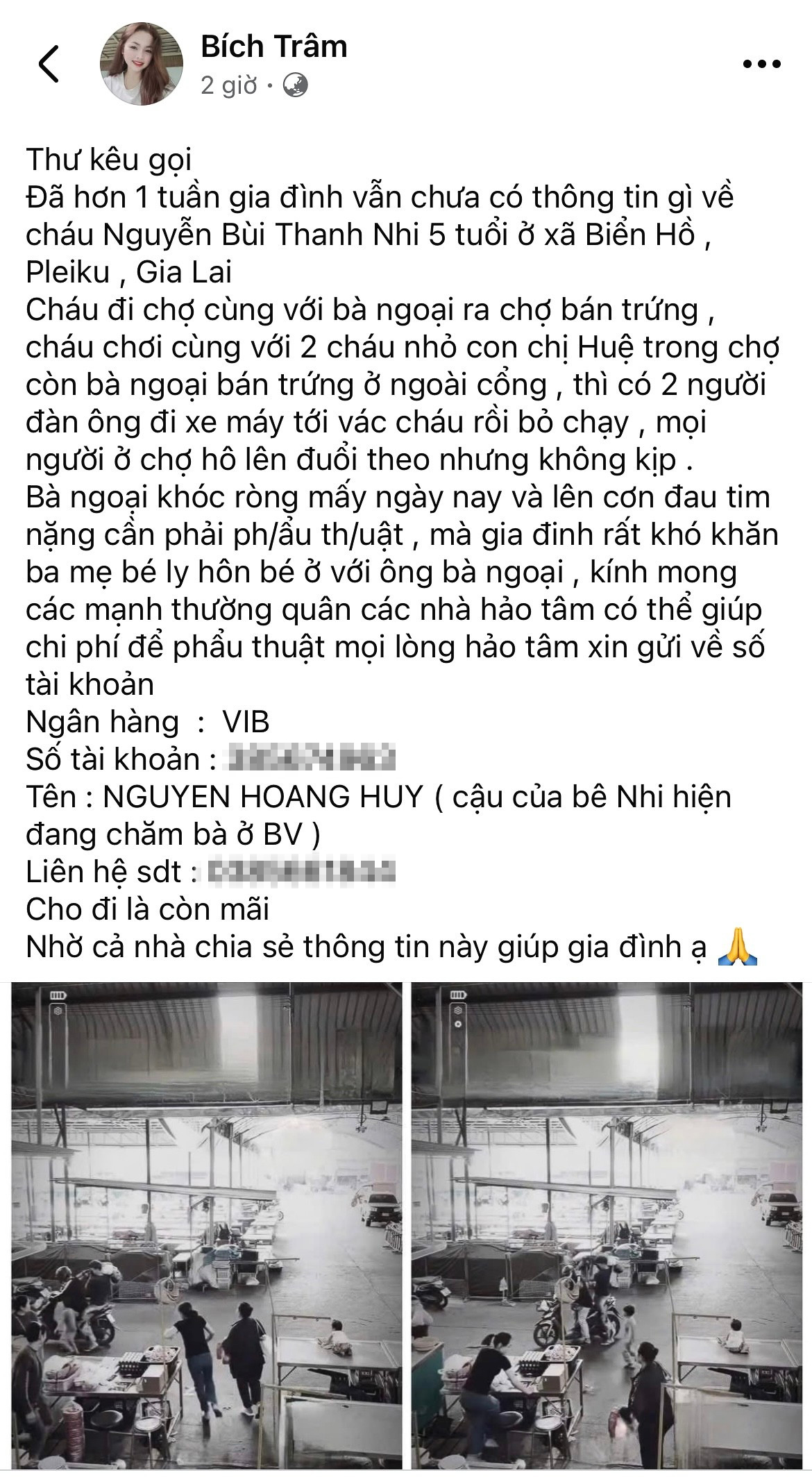 Tung tin giả bắt cóc trẻ em rồi sửa bài để kêu gọi từ thiện - Ảnh 1.