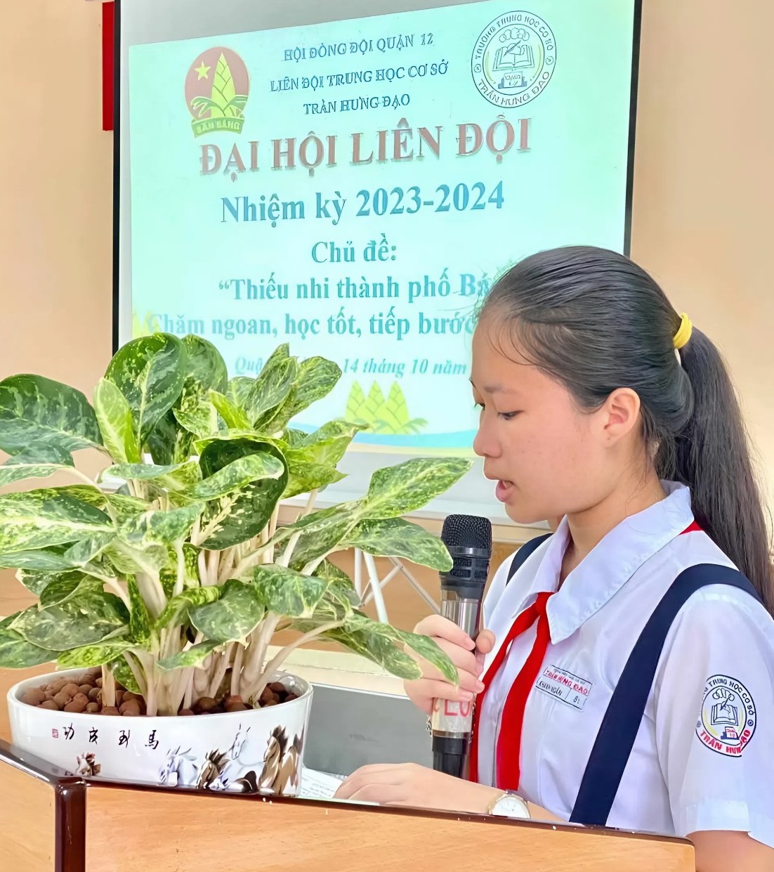 Thủ khoa lớp 10 Trường THPT Trần Hưng Đạo không để bản thân ngủ quên trên chiến thắng- Ảnh 2.