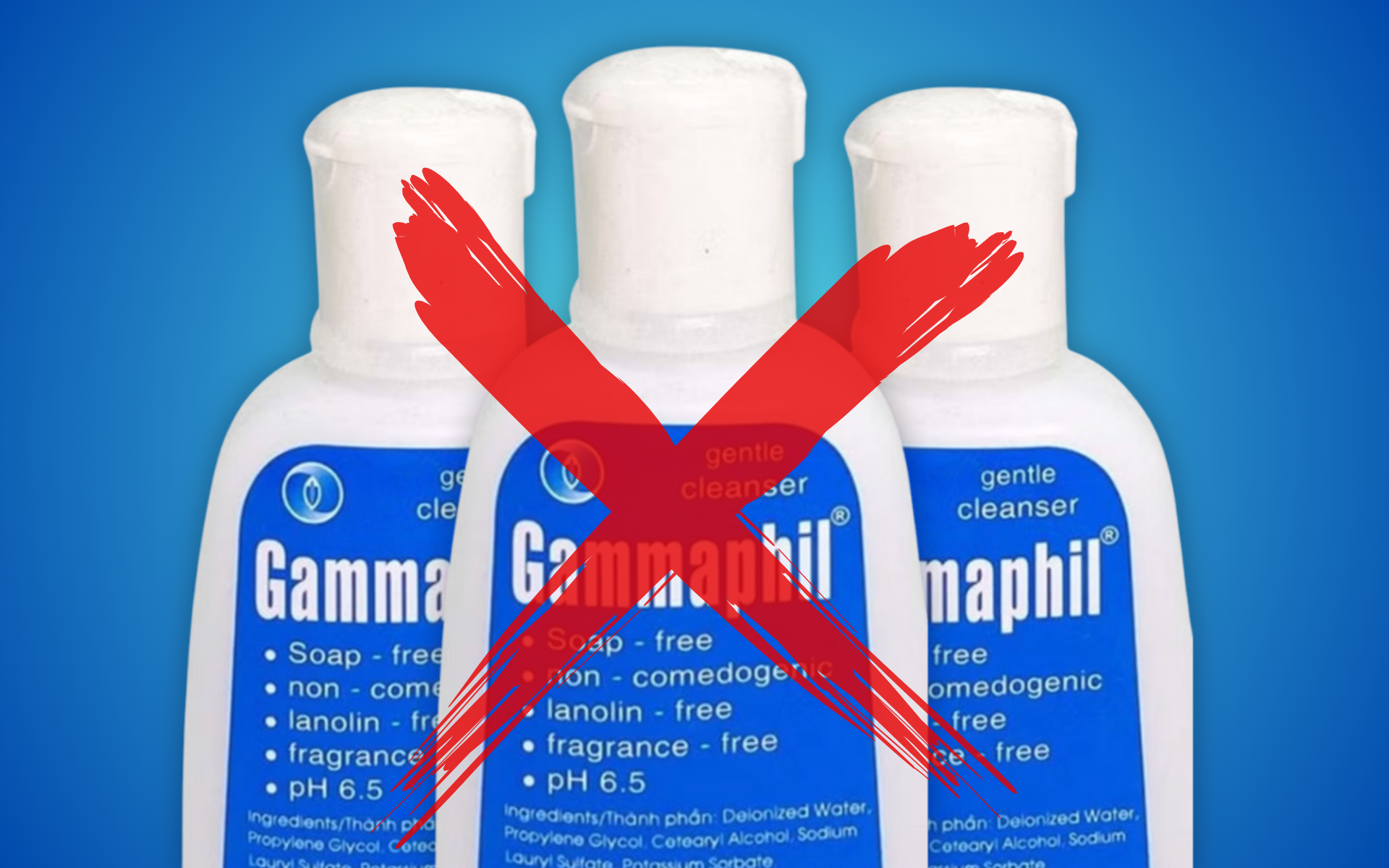 Lại thu hồi toàn quốc lô sữa rửa mặt của Công ty GAMMA do chứa chất không công bố - Ảnh 1.