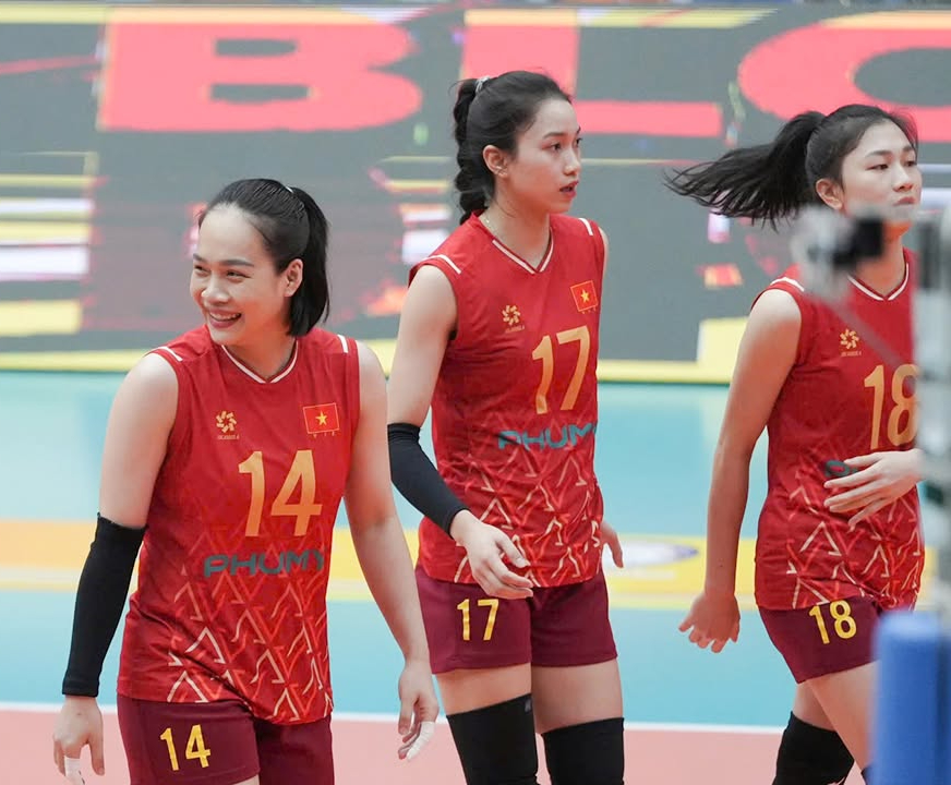 bóng chuyền nữ Việt Nam - Ảnh 1.